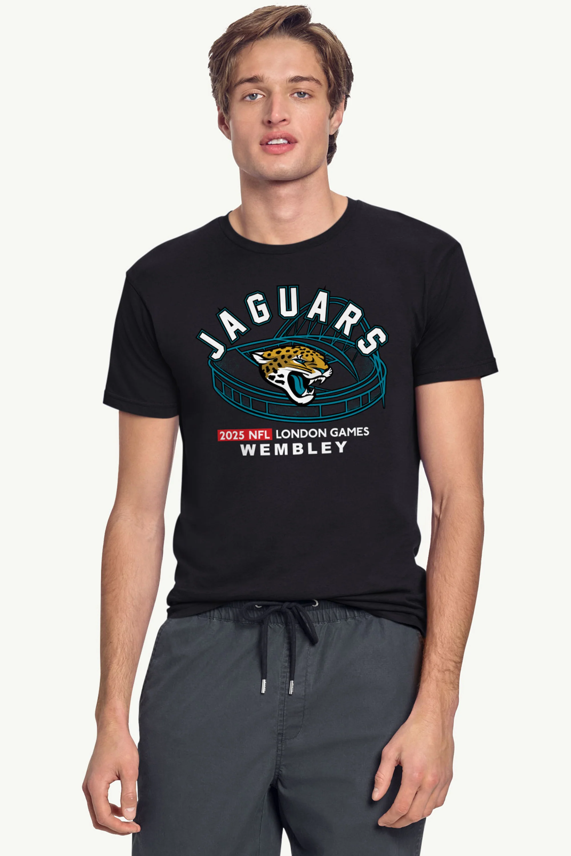 MENS JACKSONVILLE JAGUARS LONDON STADIUM T SHIRT - Image 2