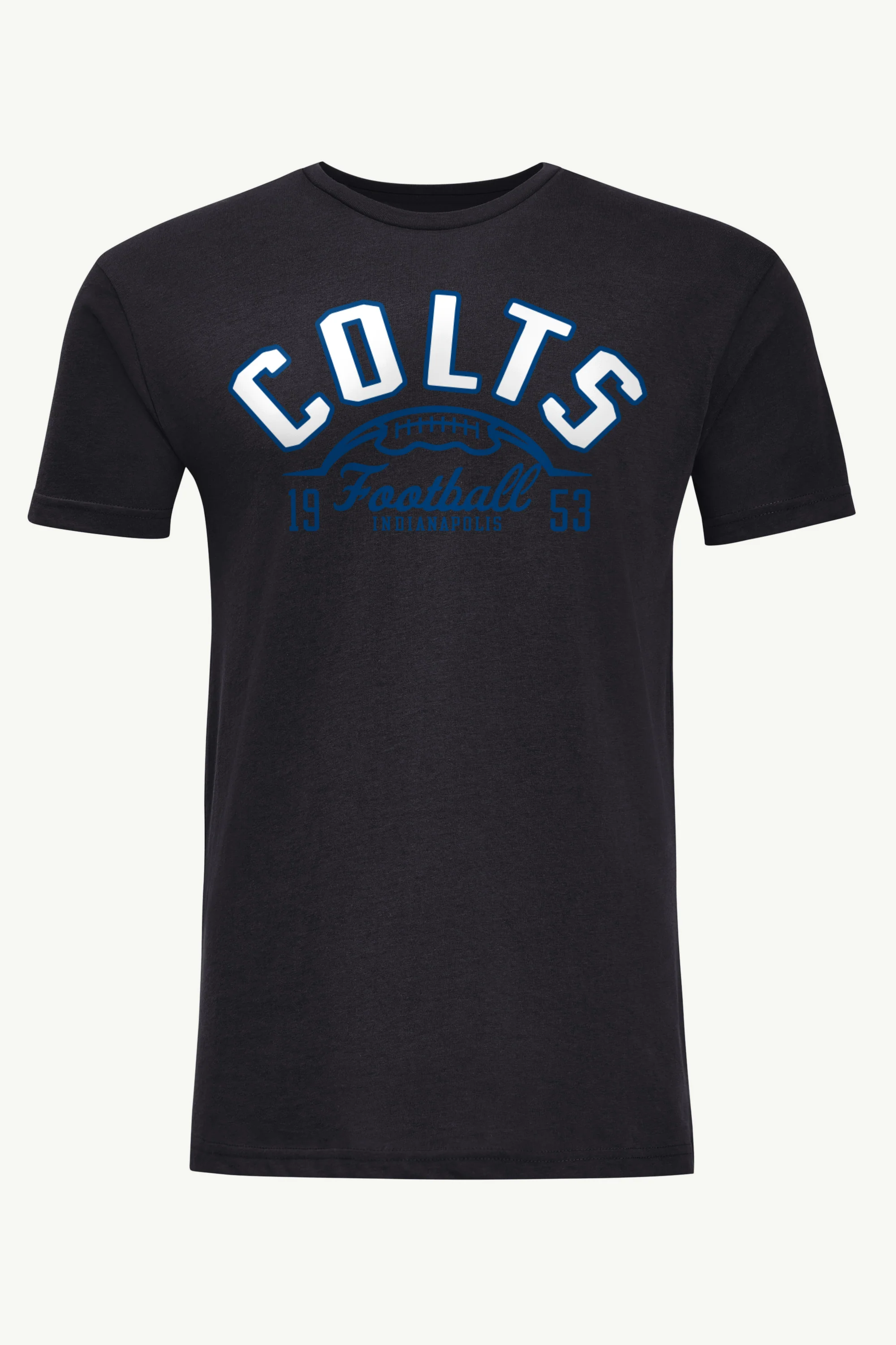 MENS INDIANAPOLIS COLTS HALF BALL T SHIRT