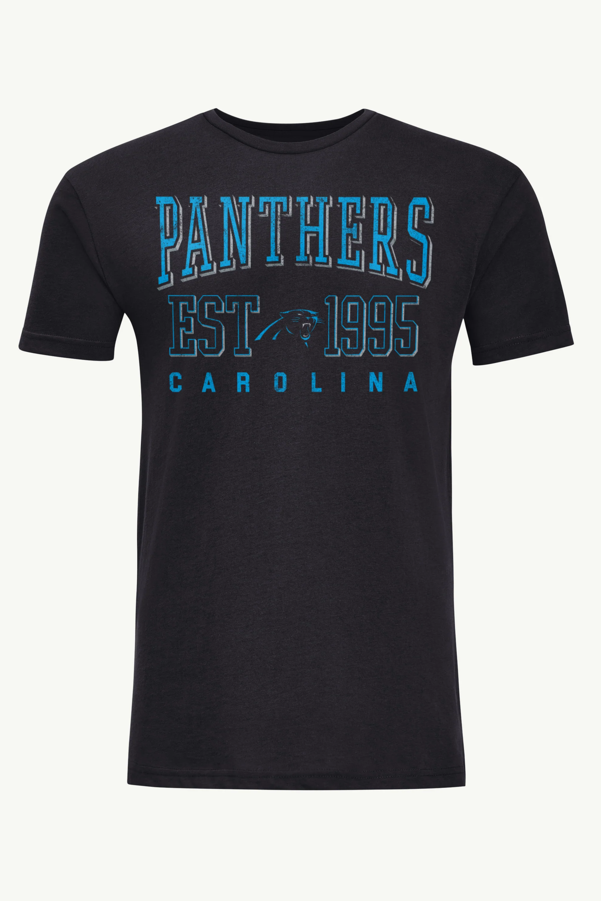 MENS CAROLINA PANTHERS RETRO T SHIRT