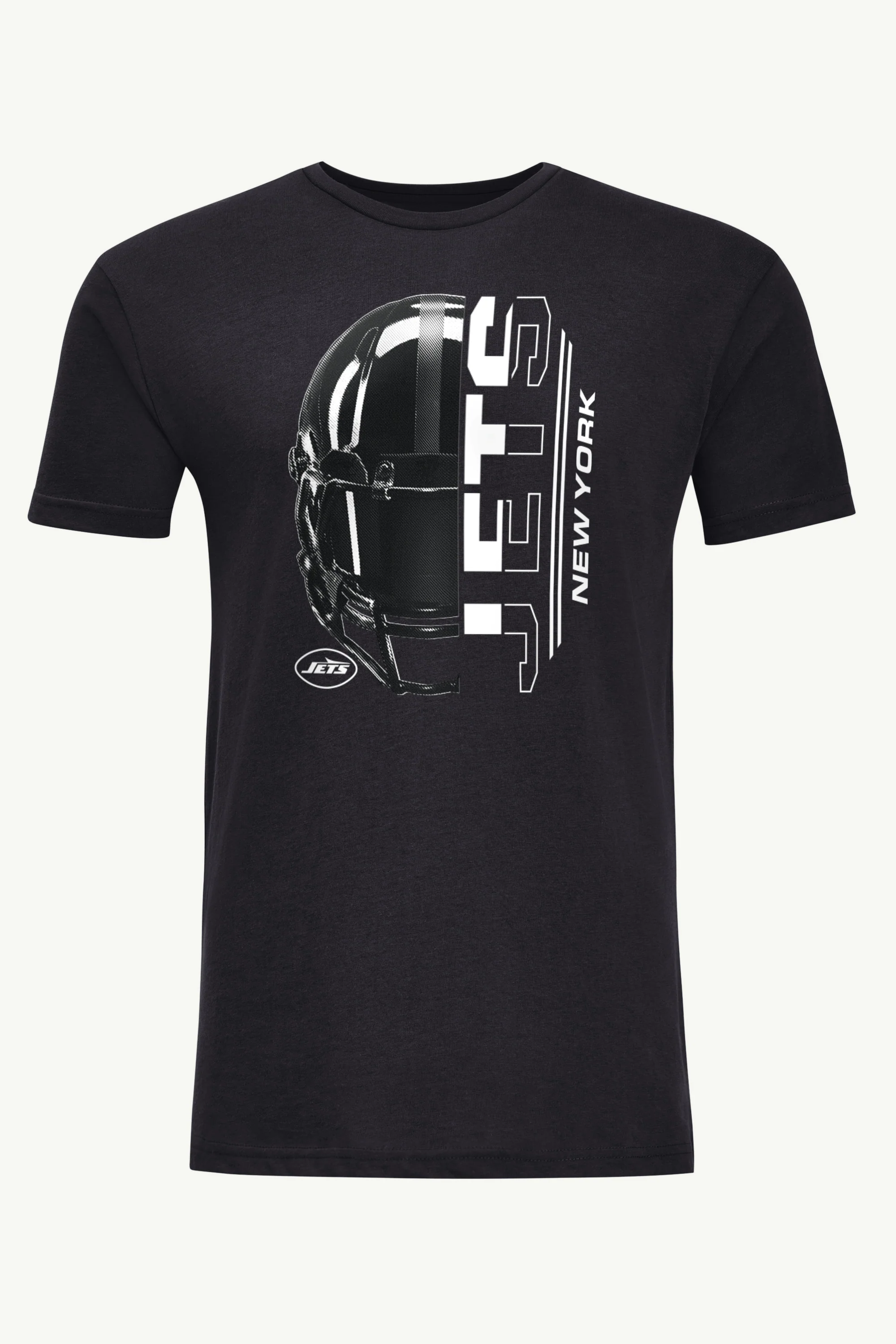 MENS NEW YORK JETS HALF HELMET T SHIRT