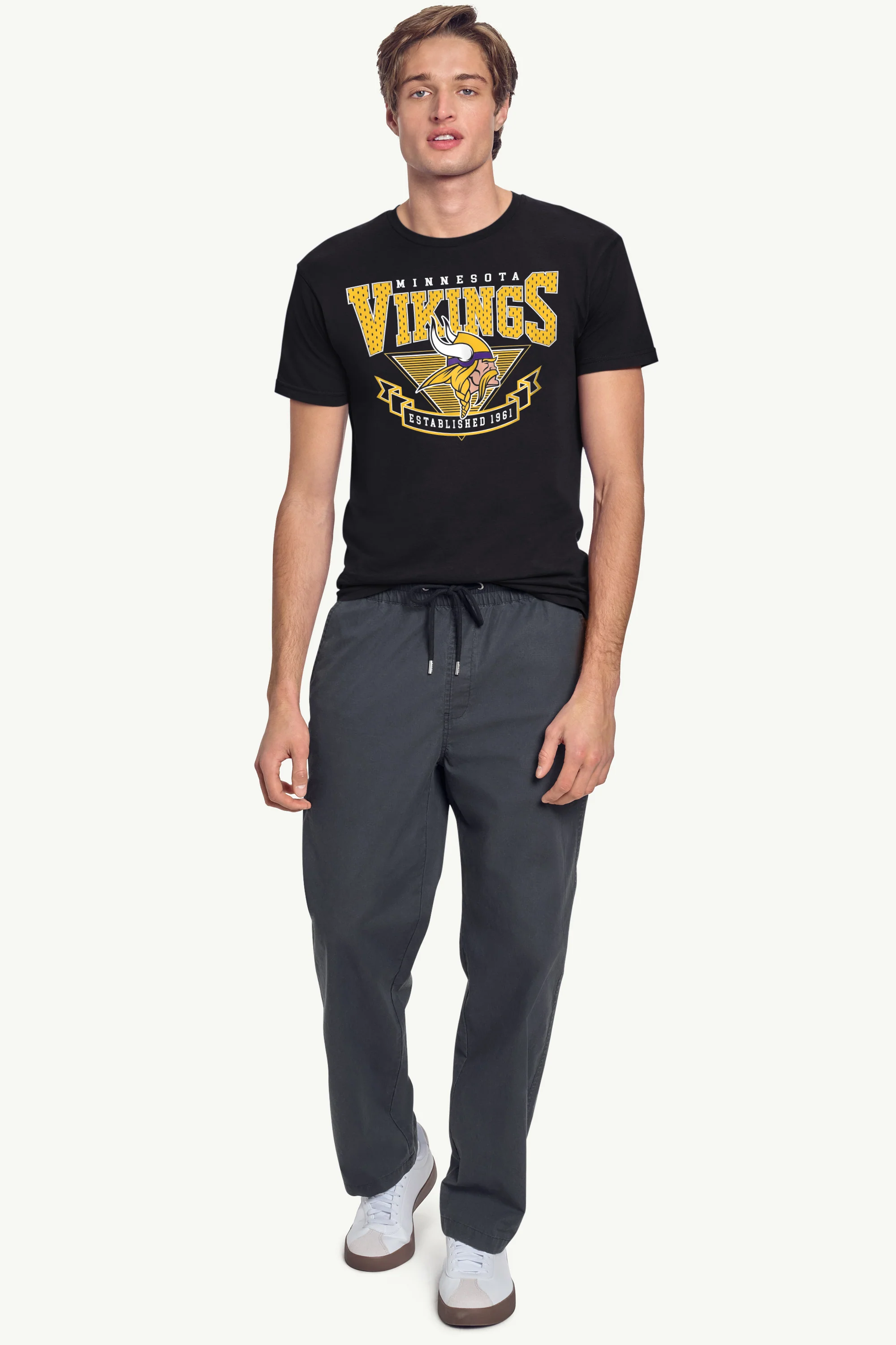MENS MINNESOTA VIKINGS 80's INSPIRED T SHIRT - Image 3