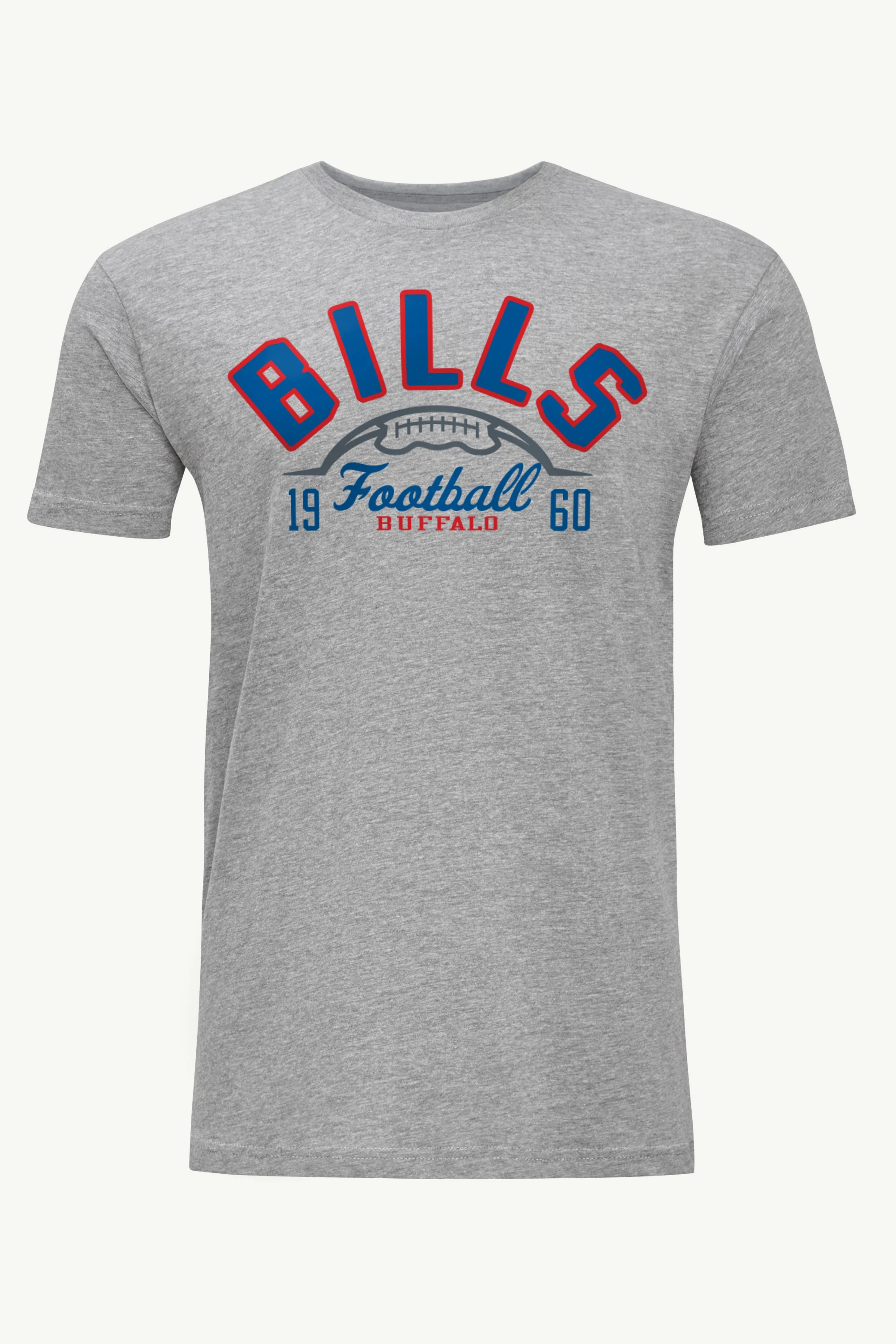 MENS BUFFALO BILLS HALF BALL T SHIRT