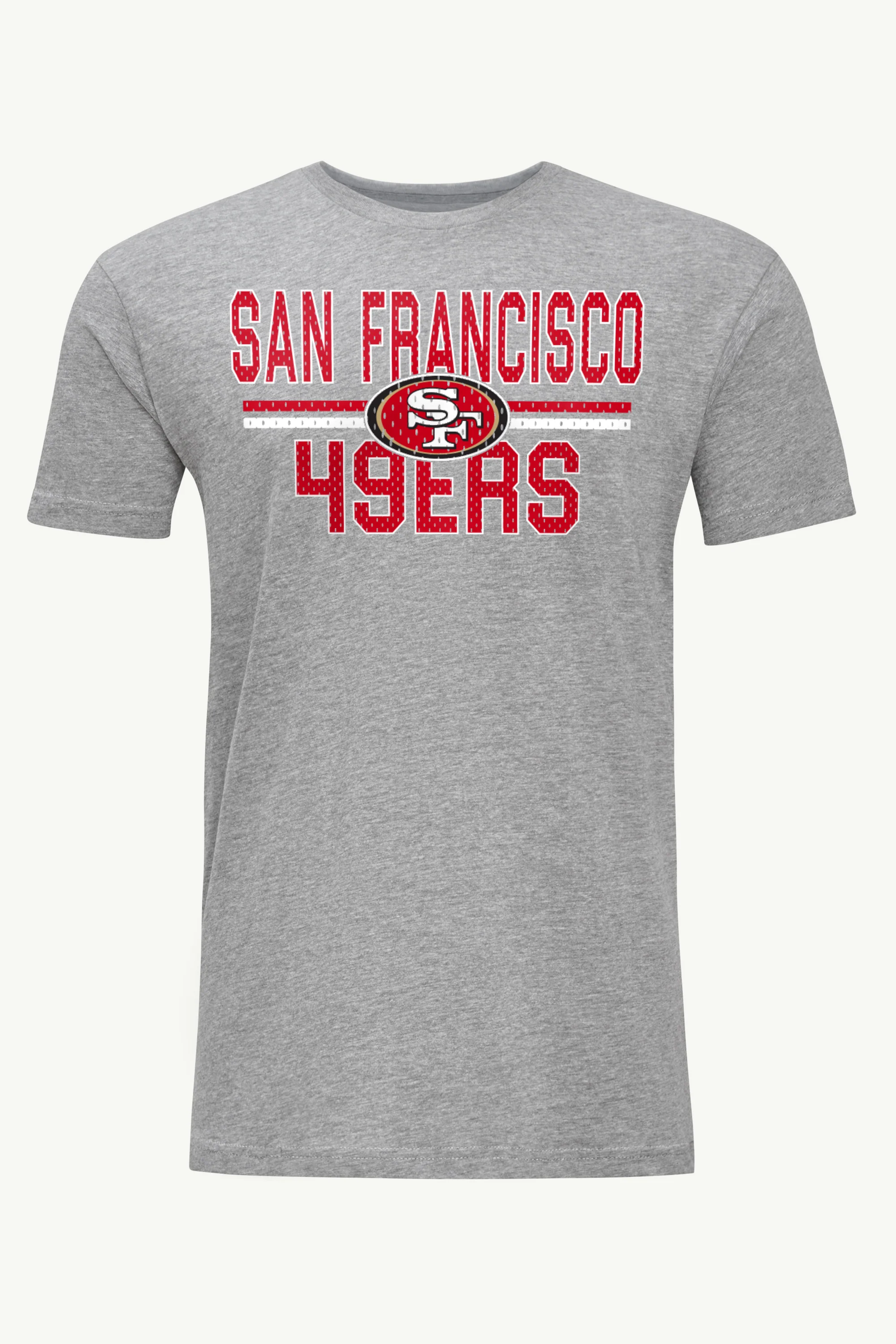 MENS SAN FRANCISCO 49ERs MESH LOOK T SHIRT