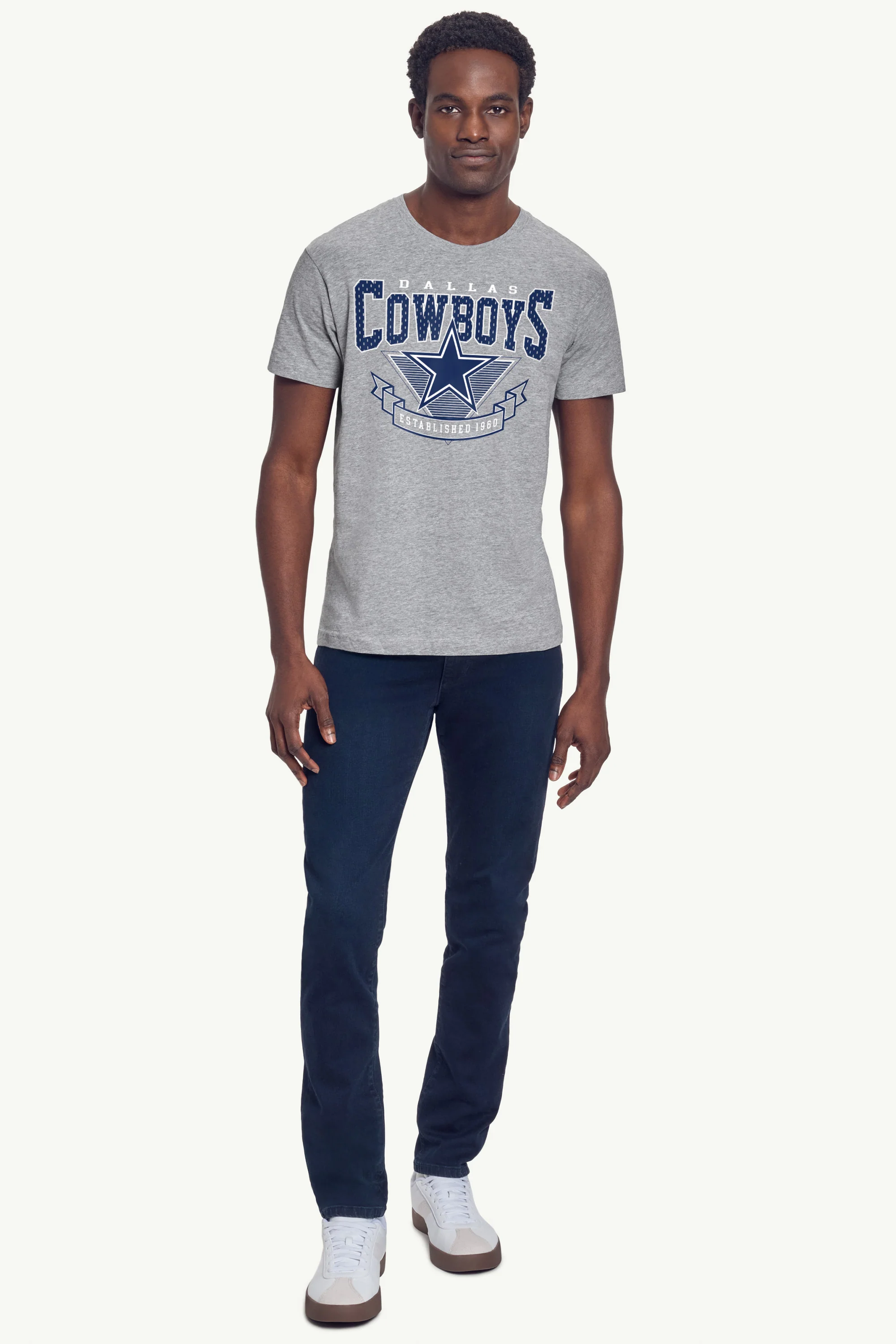 MENS DALLAS COWBOYS 80's INSPIRED T SHIRT - Image 3
