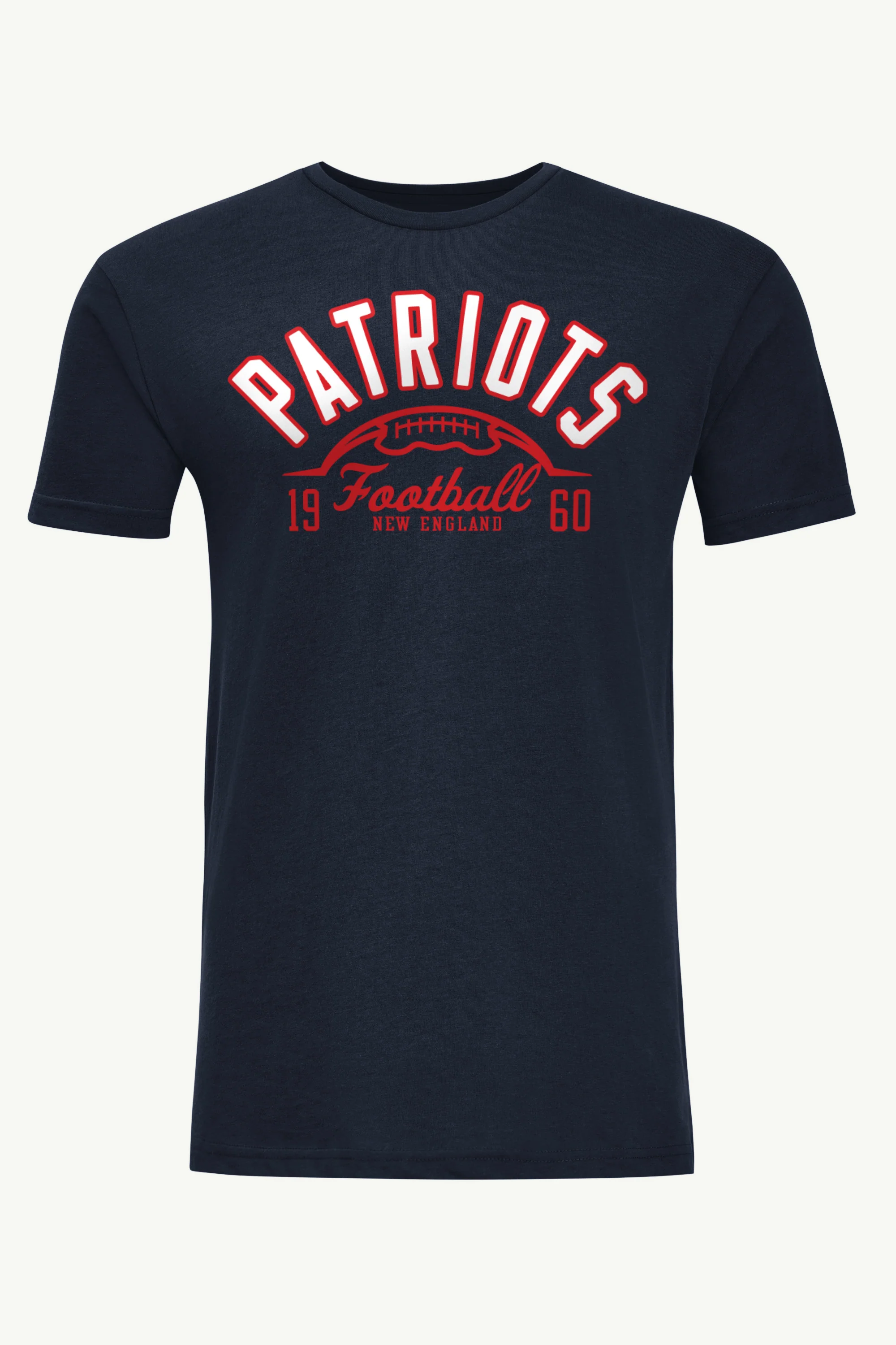 MENS NEW ENGLAND PATRIOTS HALF BALL T SHIRT