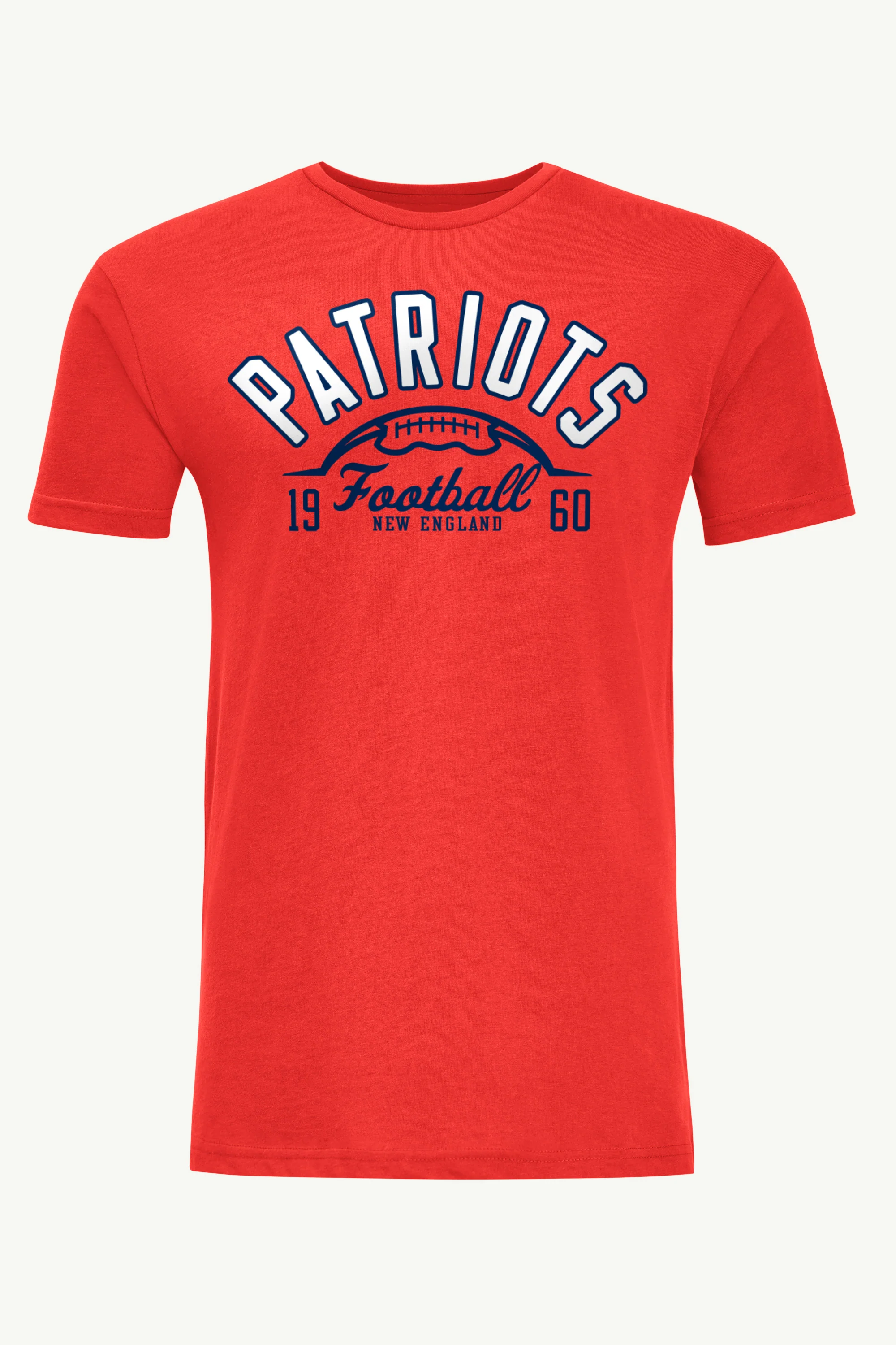 MENS NEW ENGLAND PATRIOTS HALF BALL T SHIRT