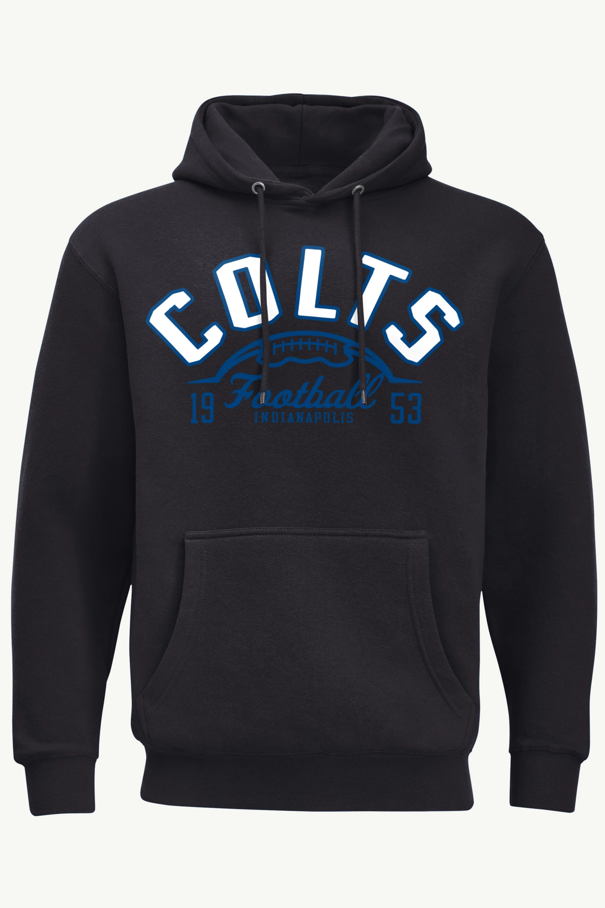 MENS INDIANAPOLIS COLTS HALF BALL HOODIE - Image 3