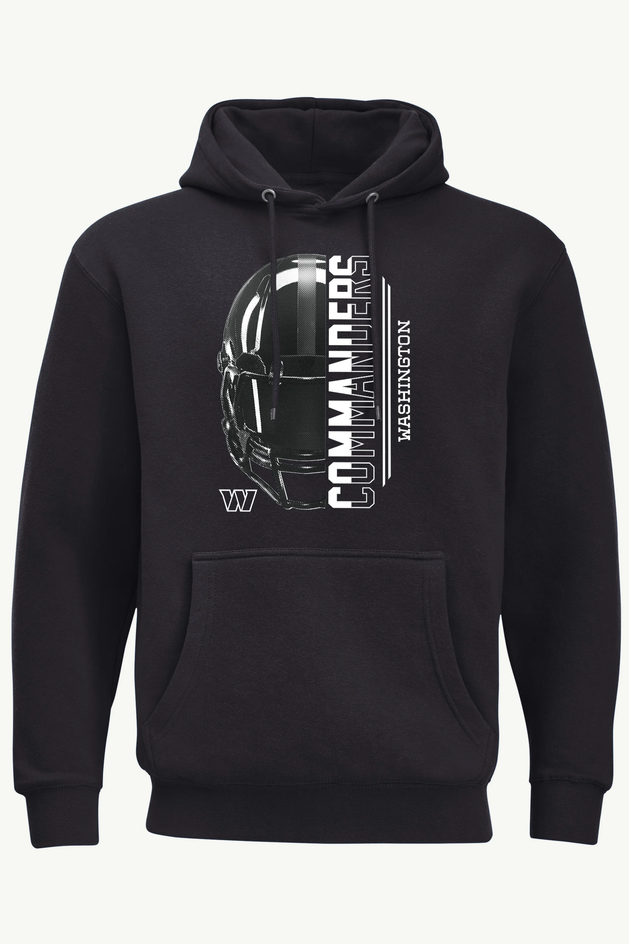 MENS WASHINGTON COMMANDERS HALF HELMET HOODIE