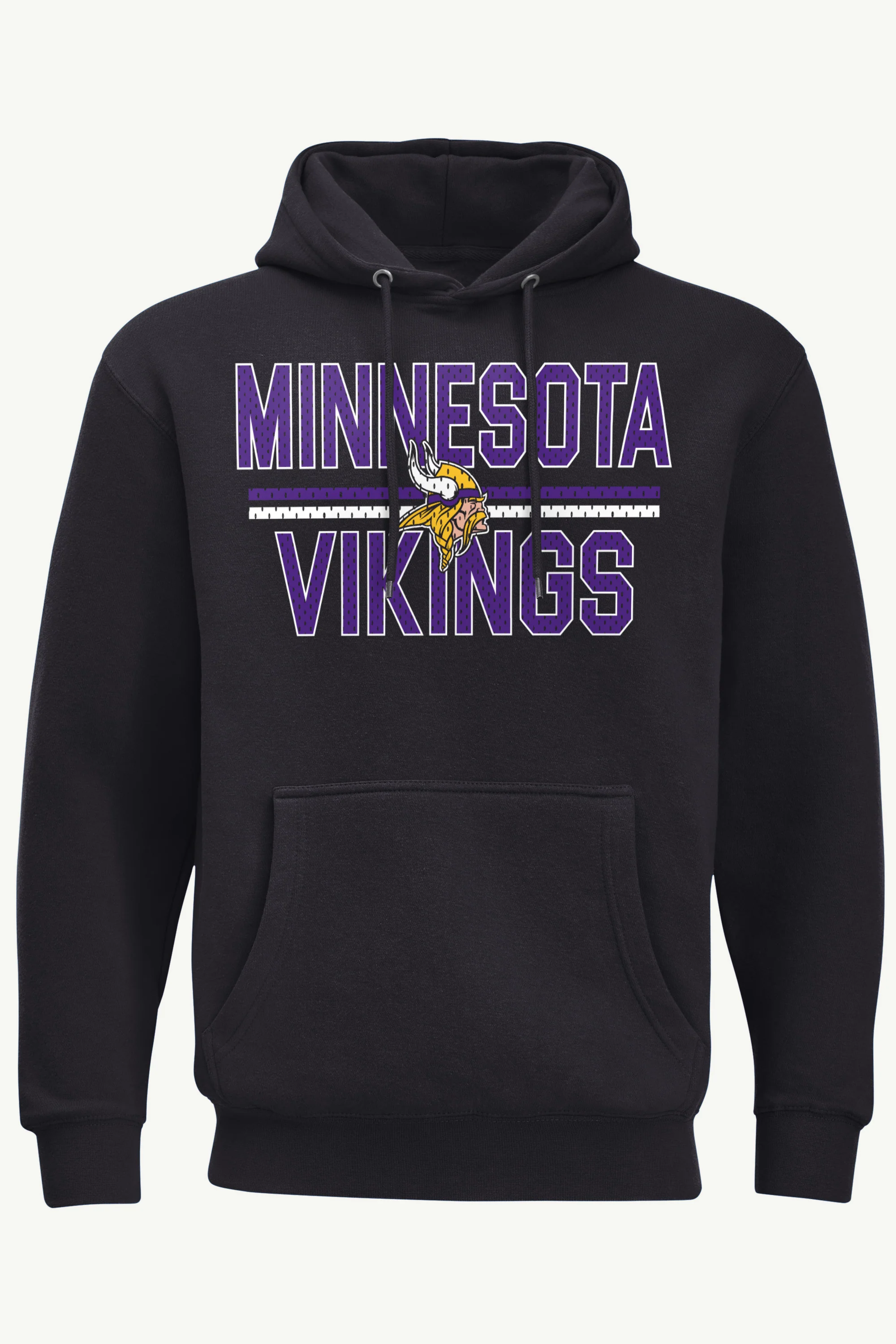 MENS MINNESOTA VIKINGS MESH LOOK HOODIE