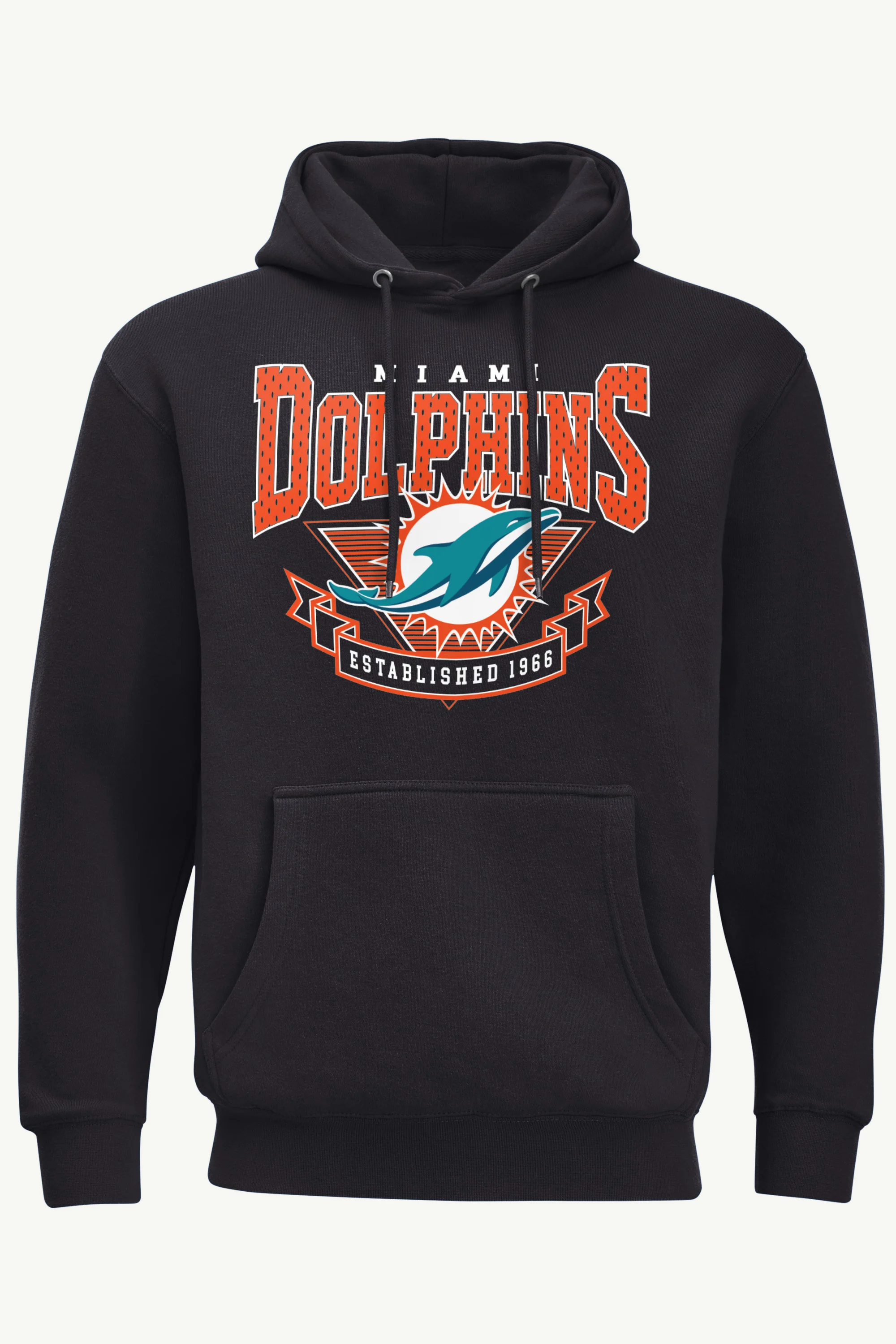 MENS MIAMI DOLPHINS 80's INSPIRED HOODIE
