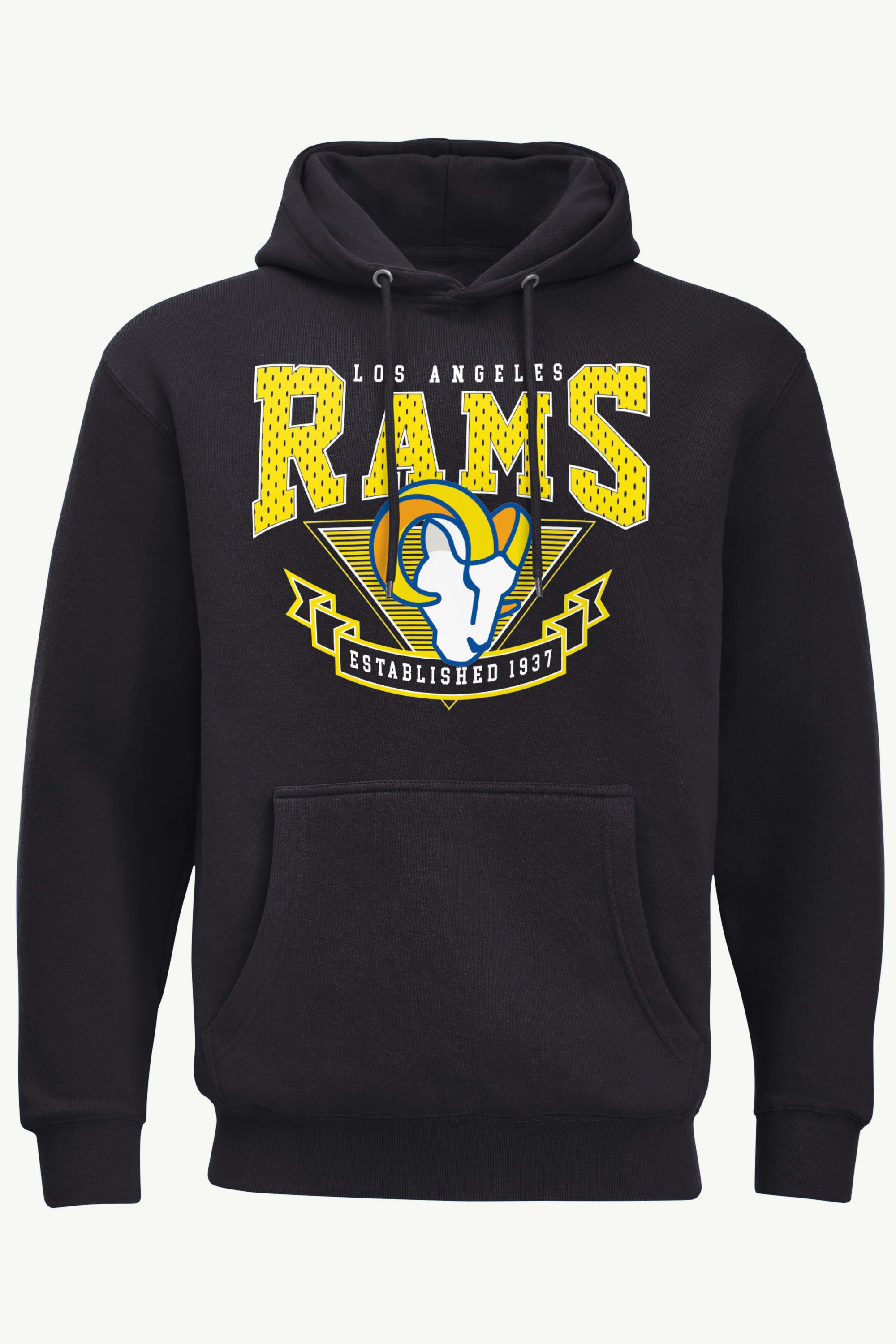 MENS LOS ANGELES RAMS 80's INSPIRED HOODIE