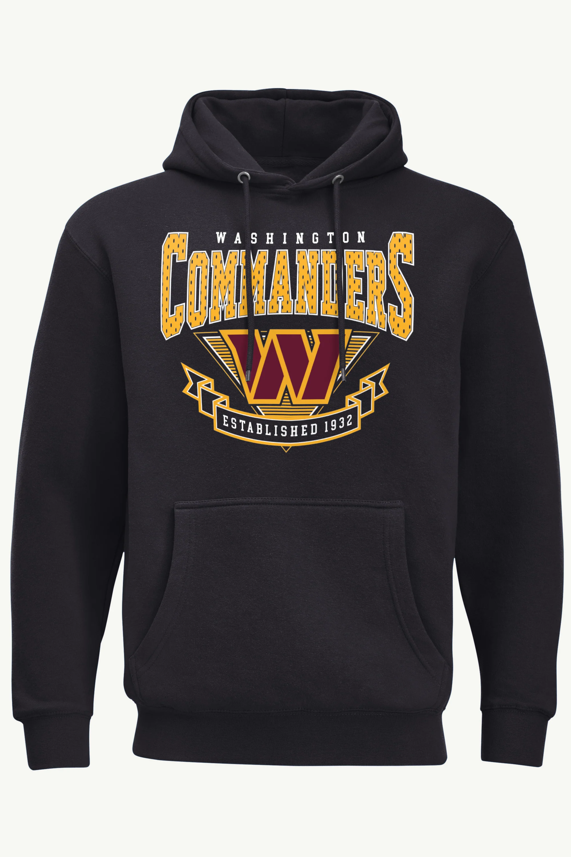 MENS WASHINGTON COMMANDERS 80's INSPIRED HOODIE