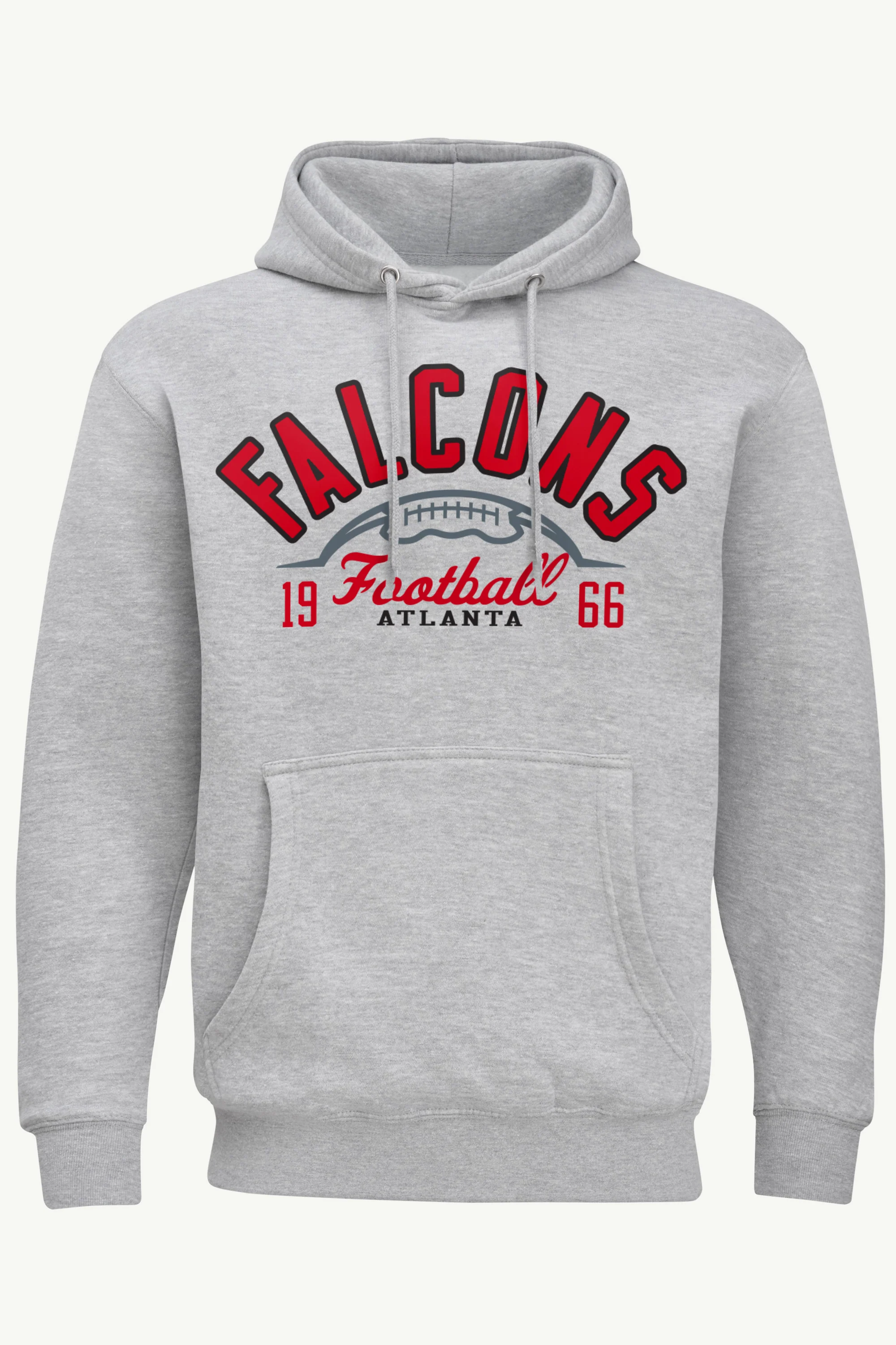 MENS ATLANTA FALCONS HALF BALL HOODIE