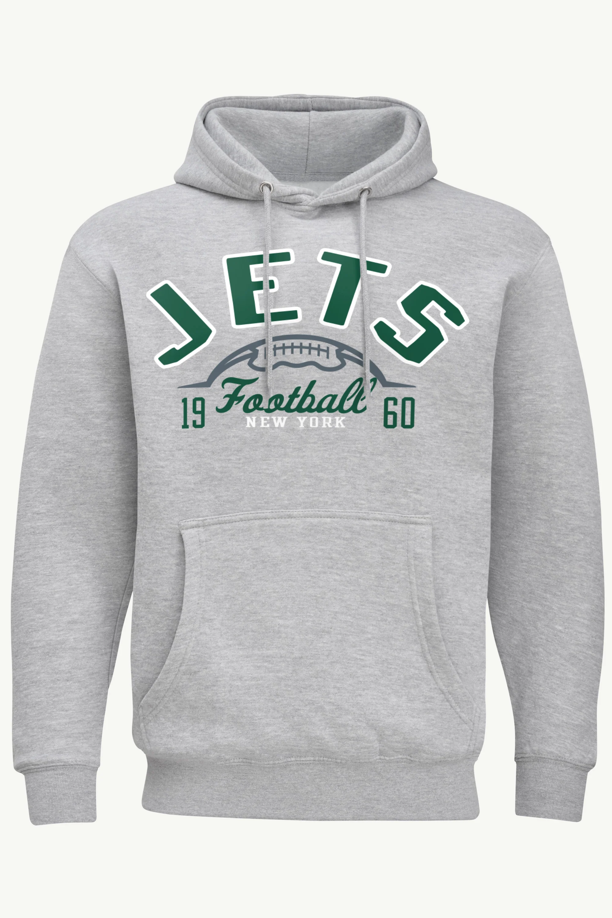 MENS NEW YORK JETS HALF BALL HOODIE