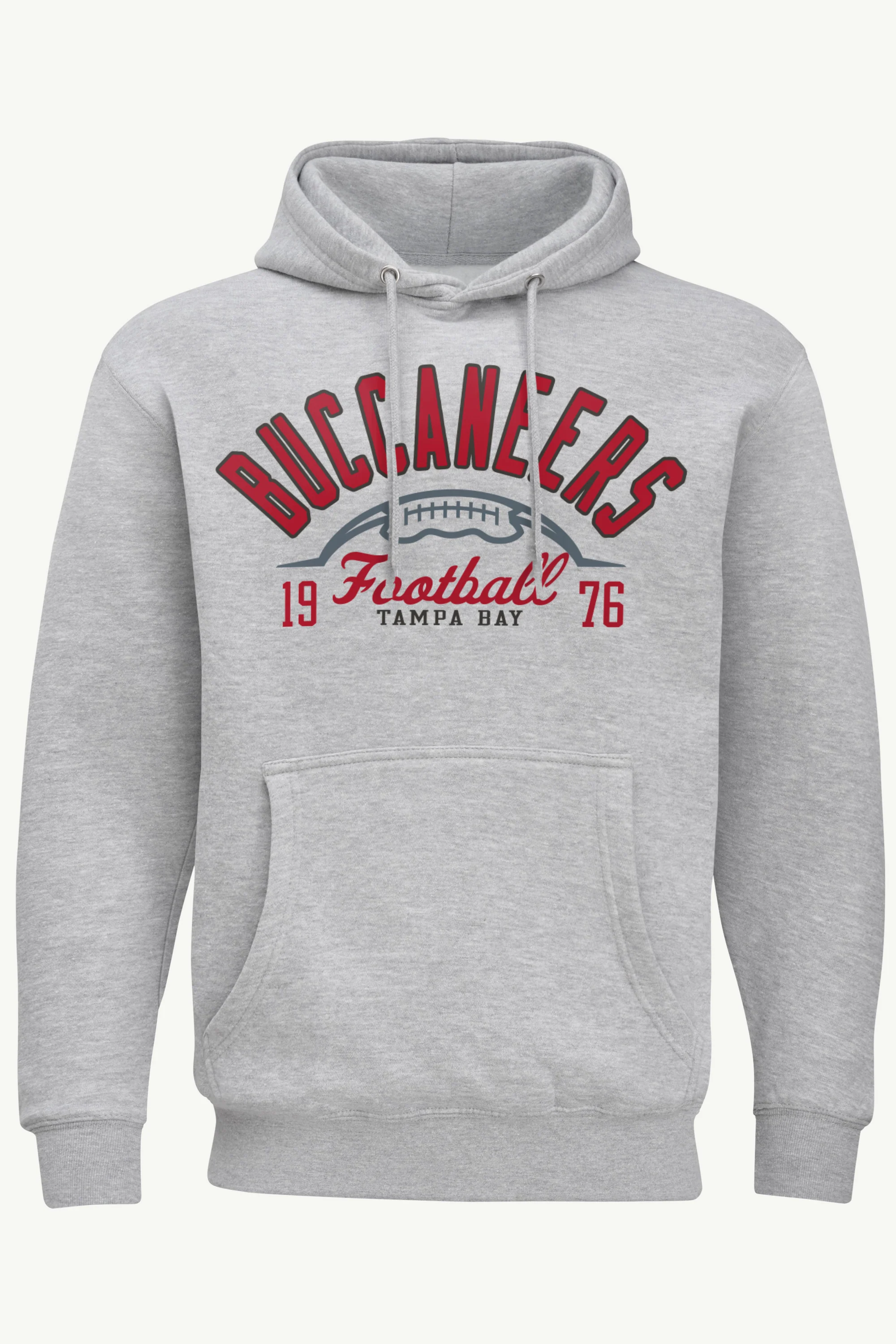 MENS TAMPA BAY BUCCANEERS HALF BALL HOODIE