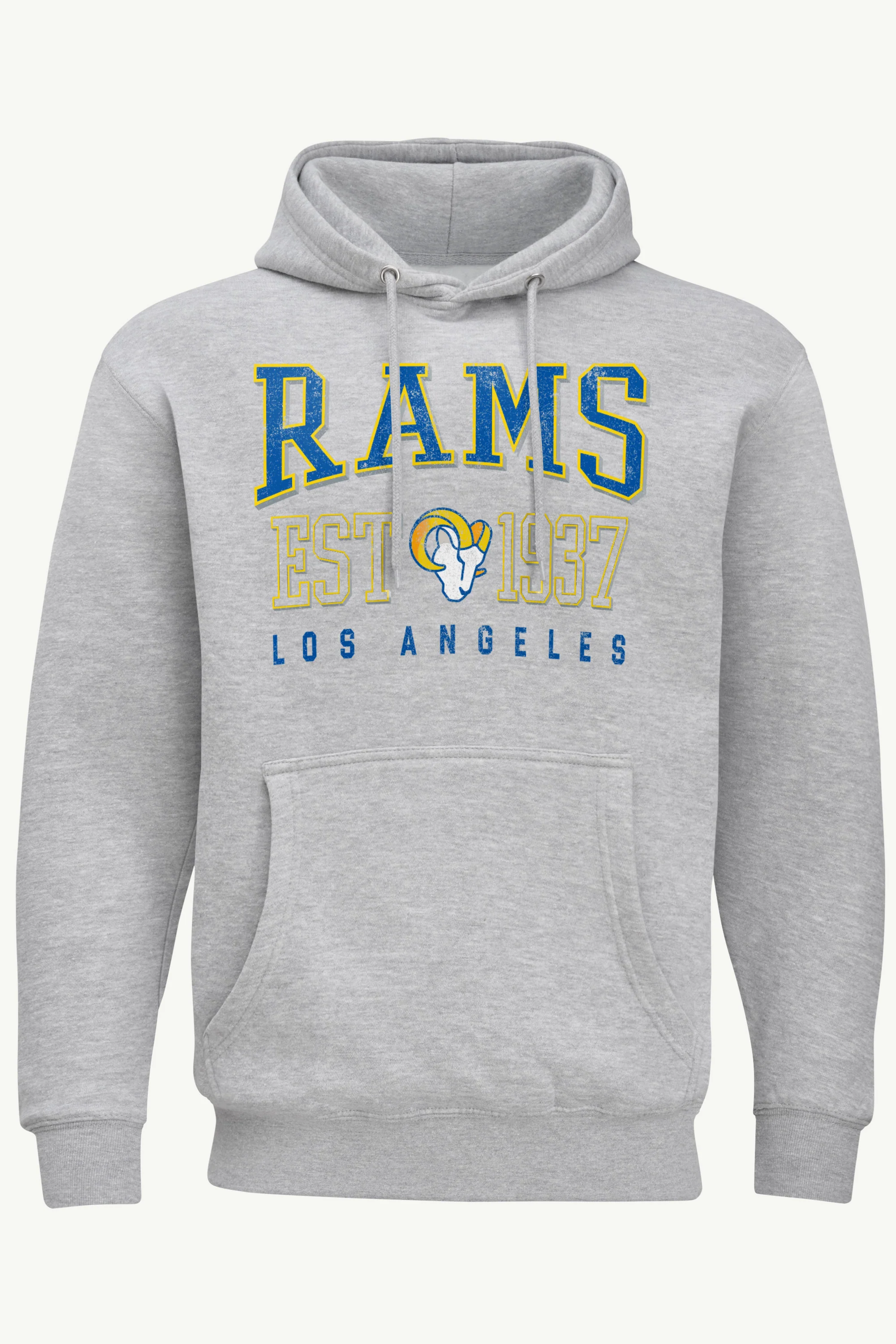 MENS LOS ANGELES RAMS RETRO HOODIE
