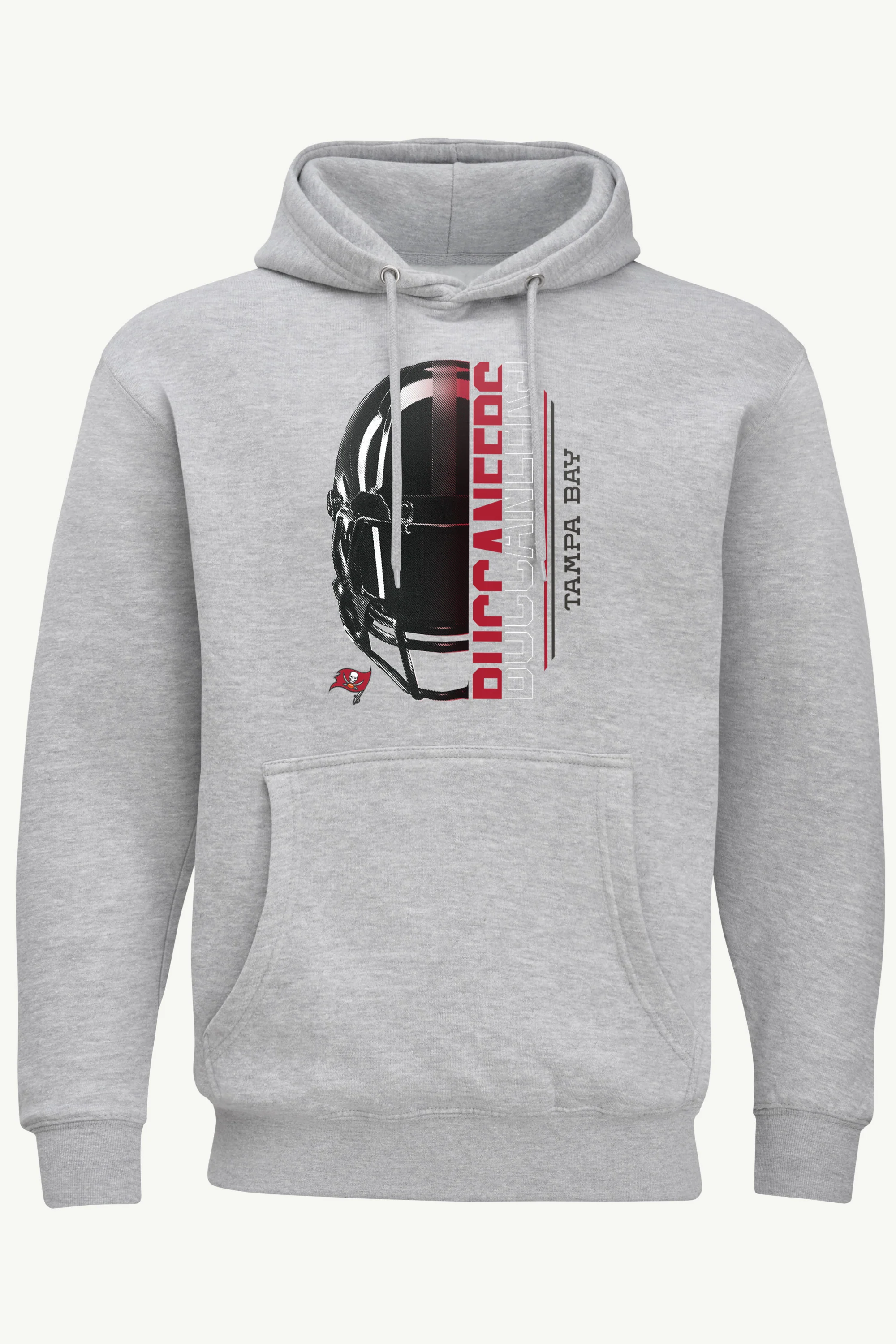 MENS TAMPA BAY BUCCANEERS HALF HELMET HOODIE