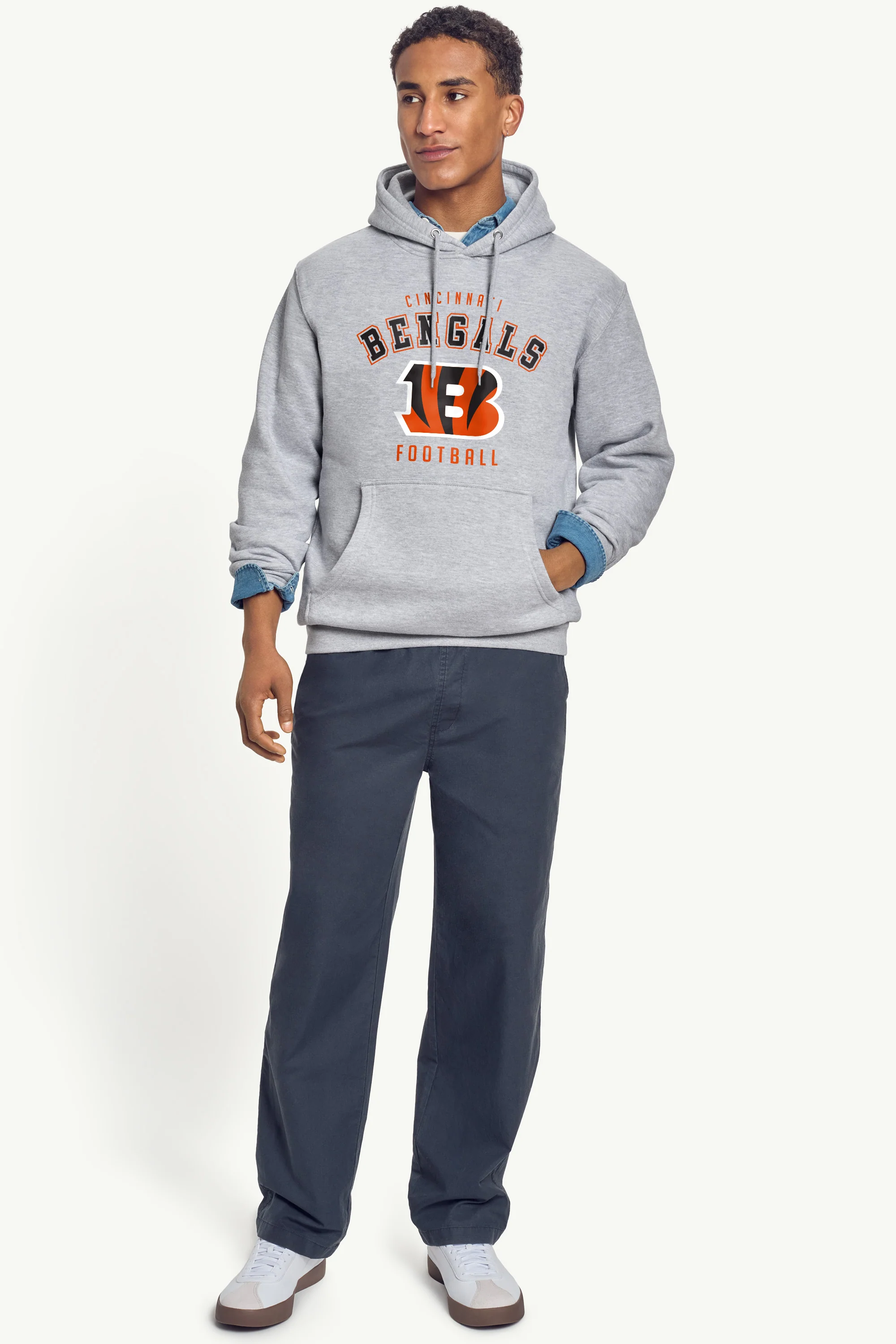 MENS CINCINNATI BENGALS HOODIE - Image 3