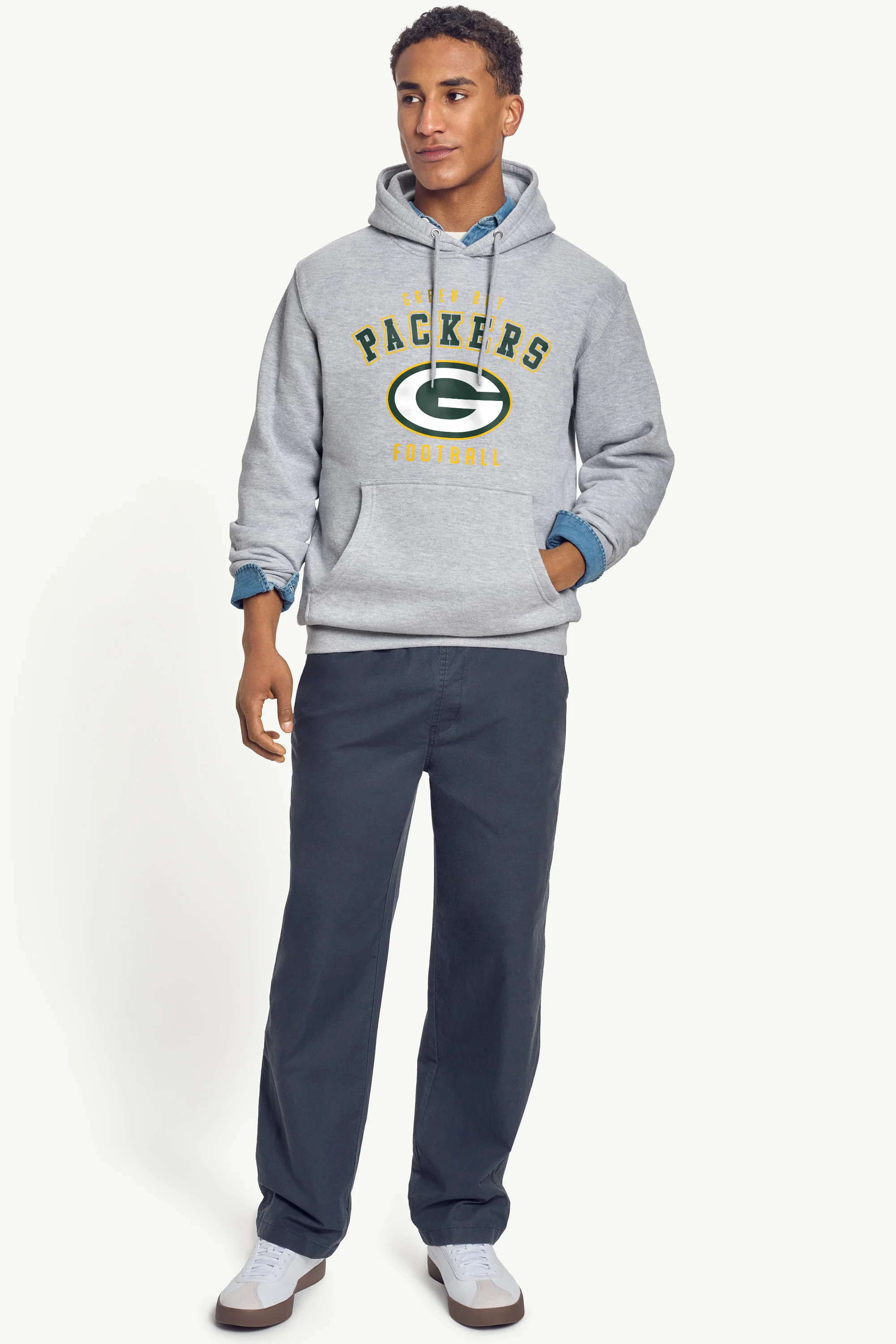 MENS GREEN BAY PACKERS HOODIE - Image 3
