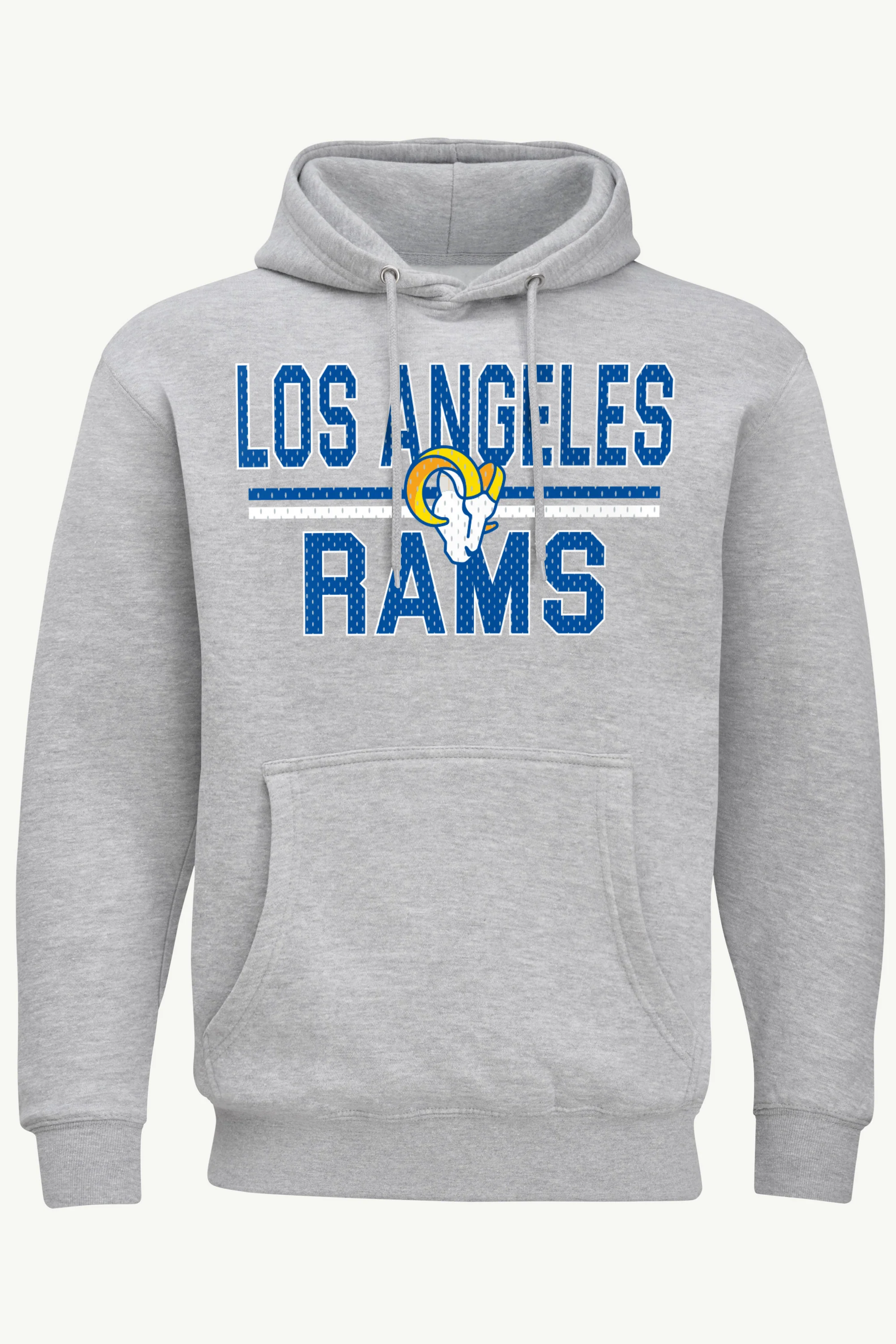 MENS LOS ANGELES RAMS MESH LOOK HOODIE