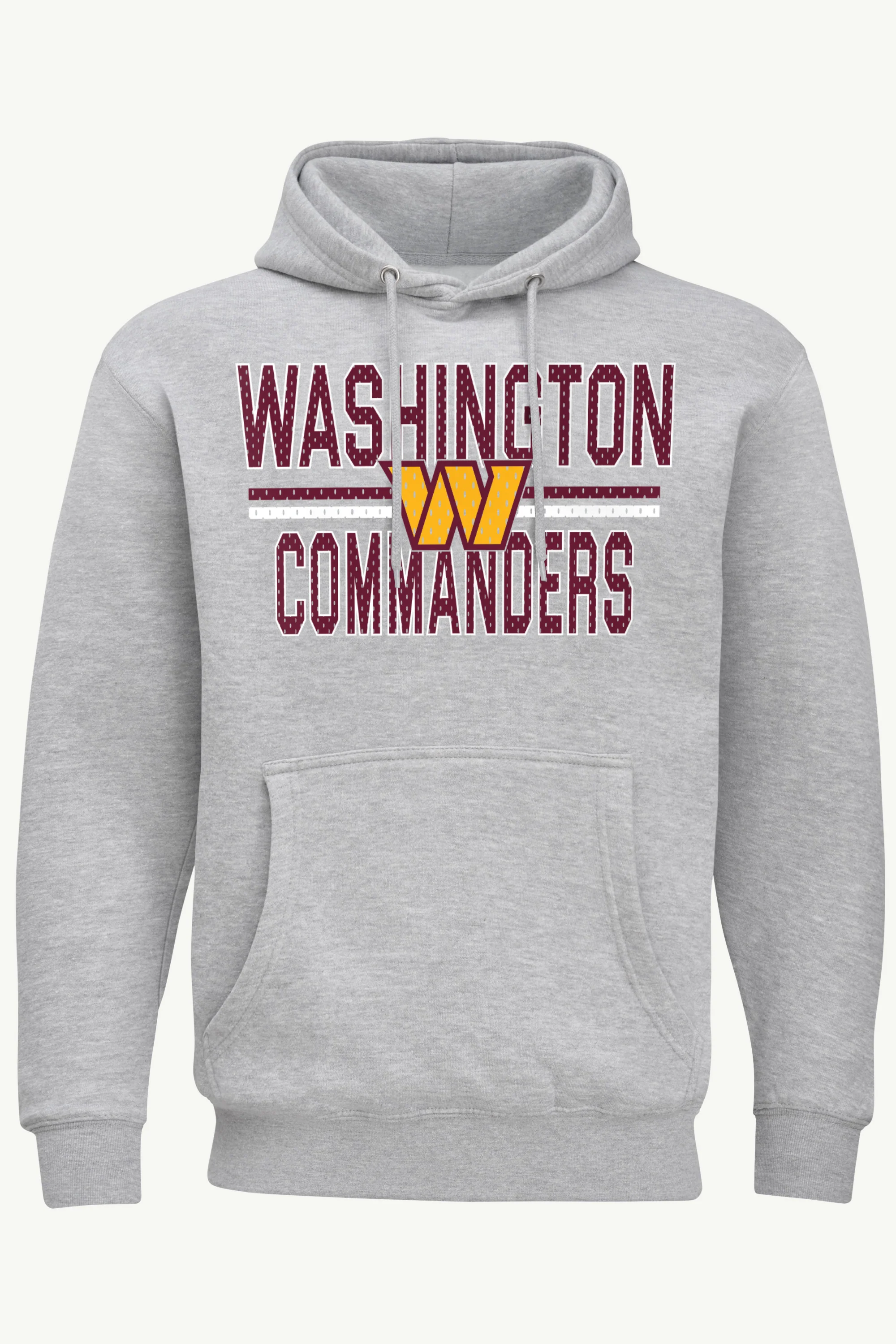 MENS WASHINGTON COMMANDERS MESH LOOK HOODIE