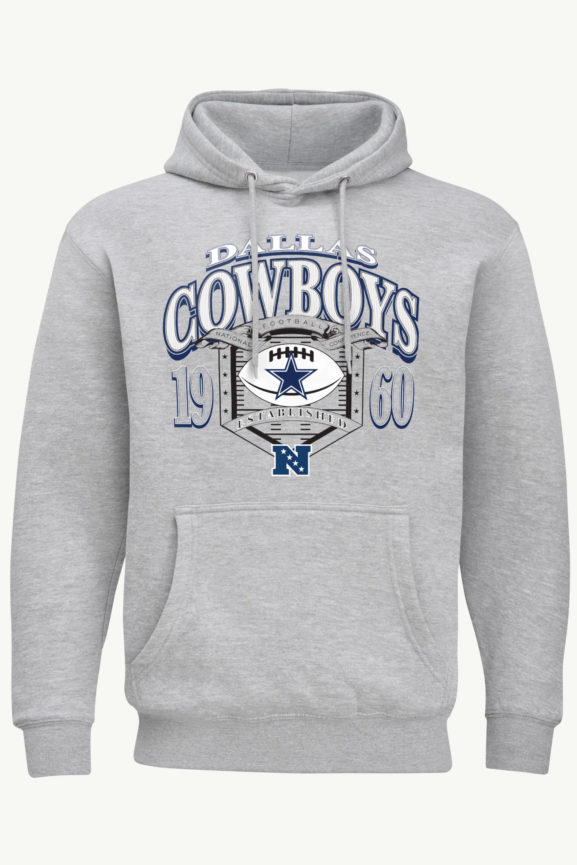 MENS DALLAS COWBOYS 80s INSPIRED FIELD HOODIE