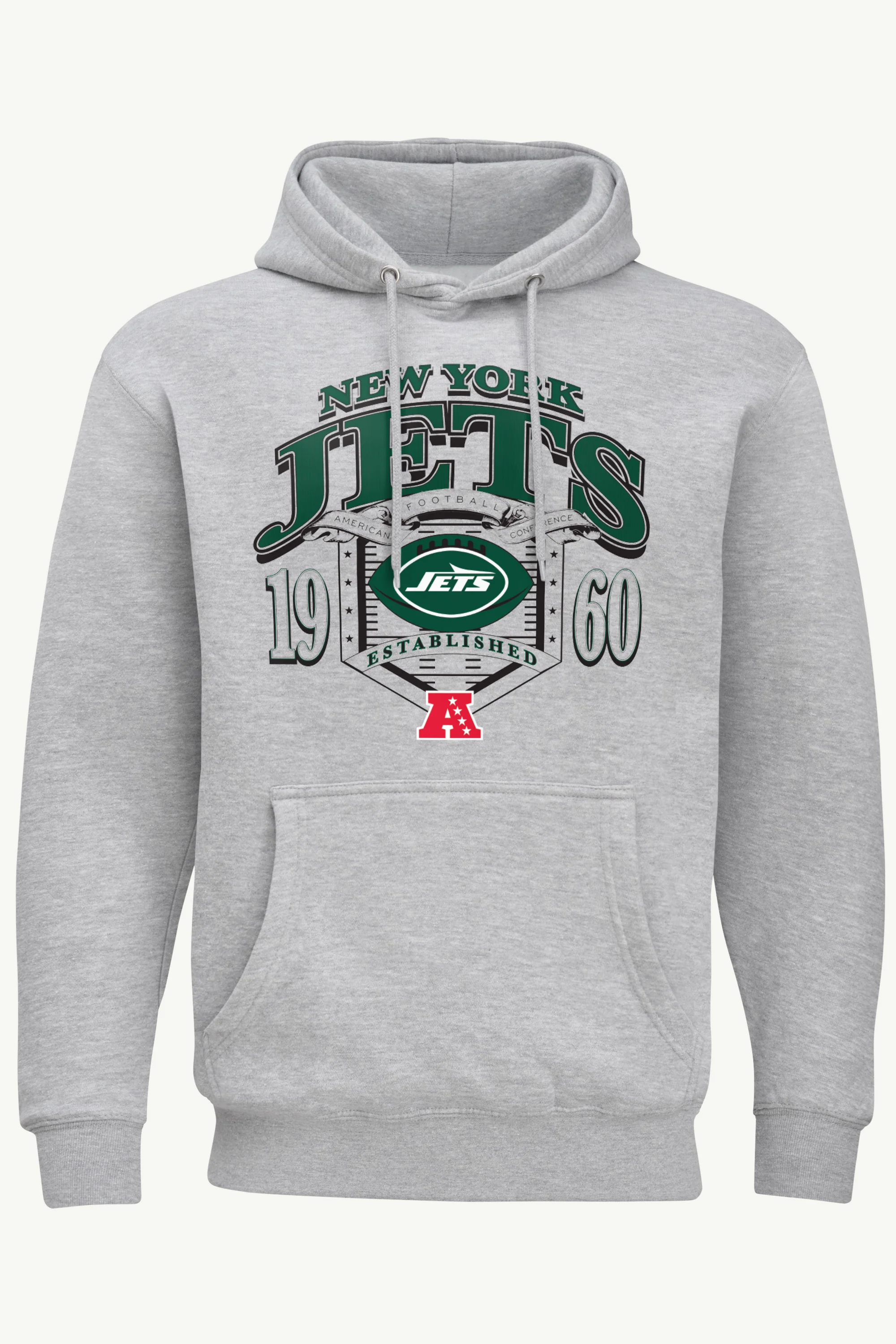 MENS NEW YORK JETS 80s INSPIRED FIELD HOODIE