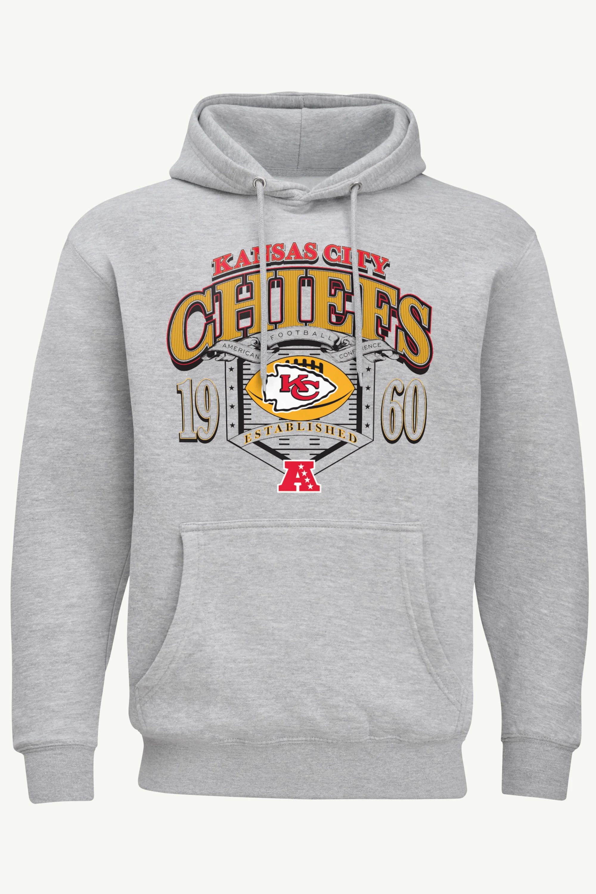 MENS KANSAS CITY CHIEFS 80s INSPIRED FIELD HOODIE