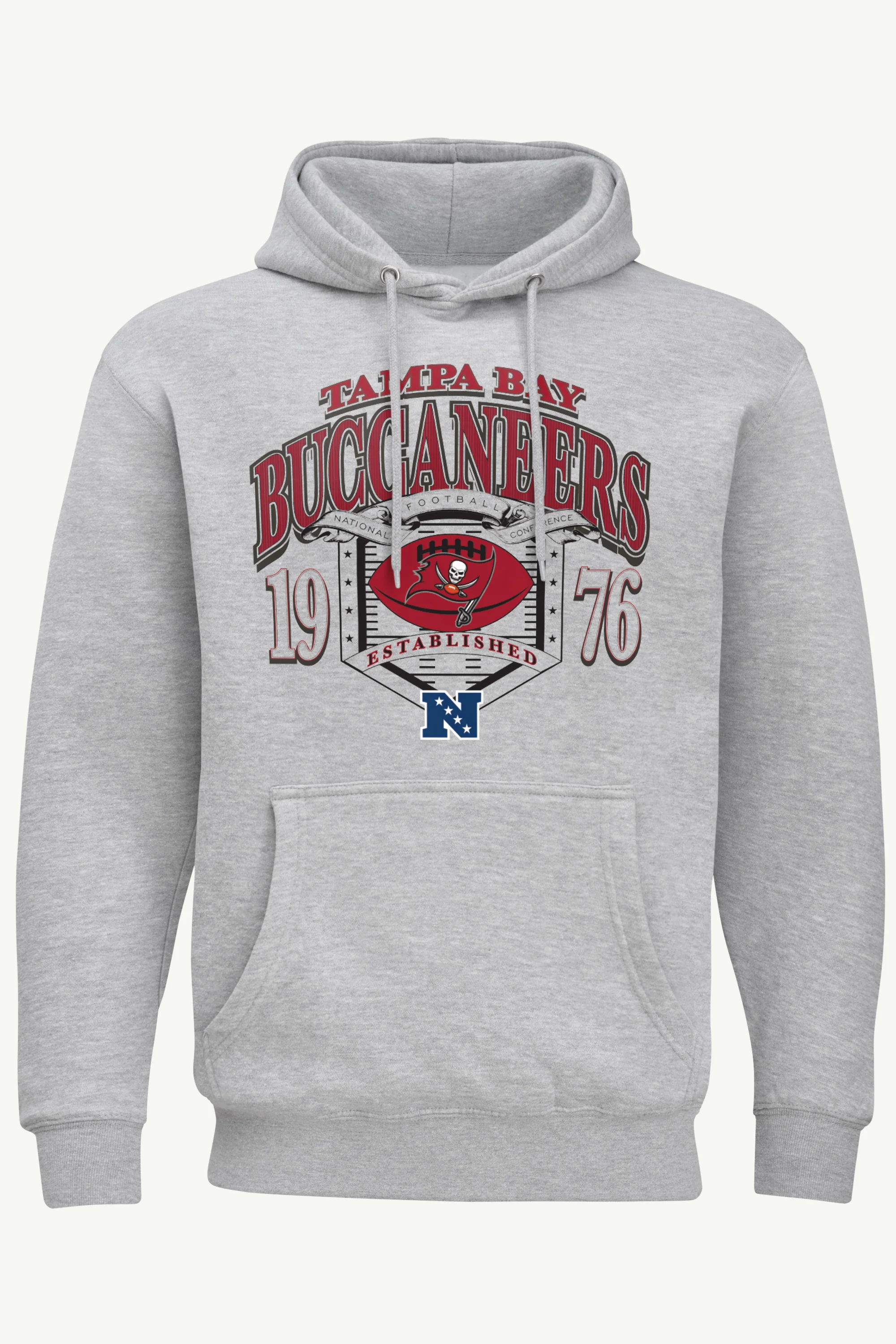 MENS TAMPA BAY BUCCANEERS 80s INSPIRED FIELD HOODIE