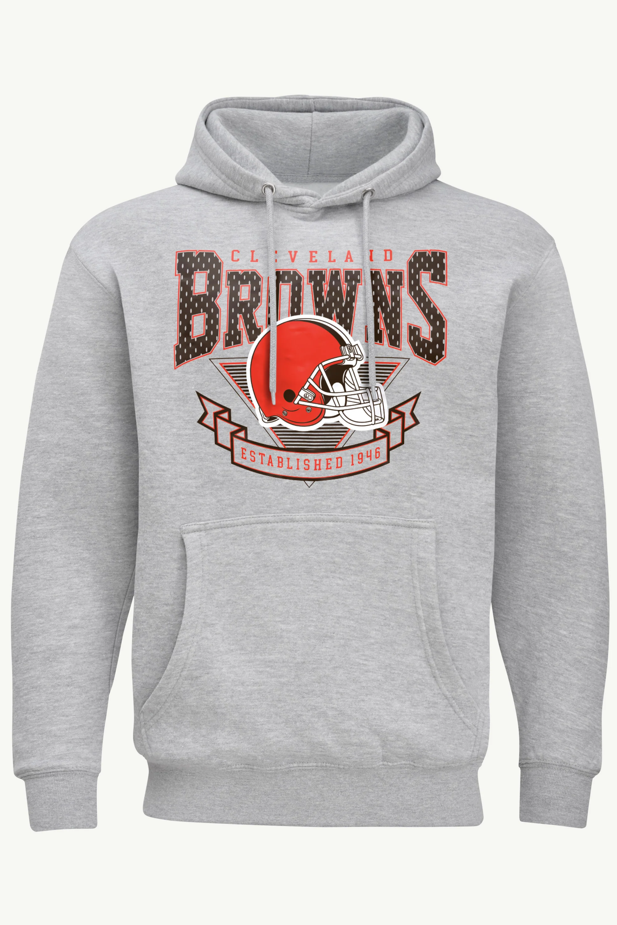 MENS CLEVELAND BROWNS 80's INSPIRED HOODIE
