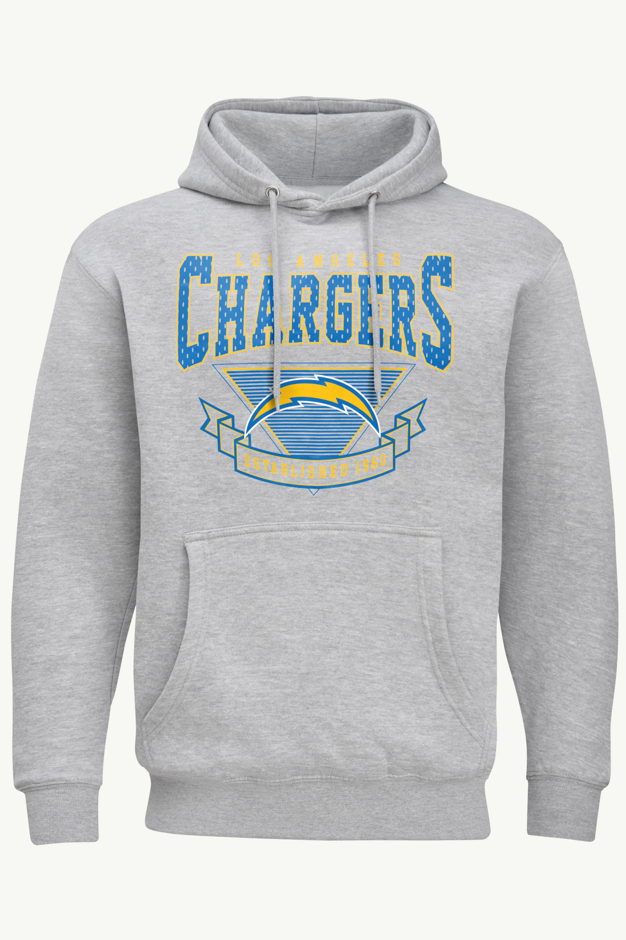 MENS LOS ANGELES CHARGERS 80's INSPIRED HOODIE