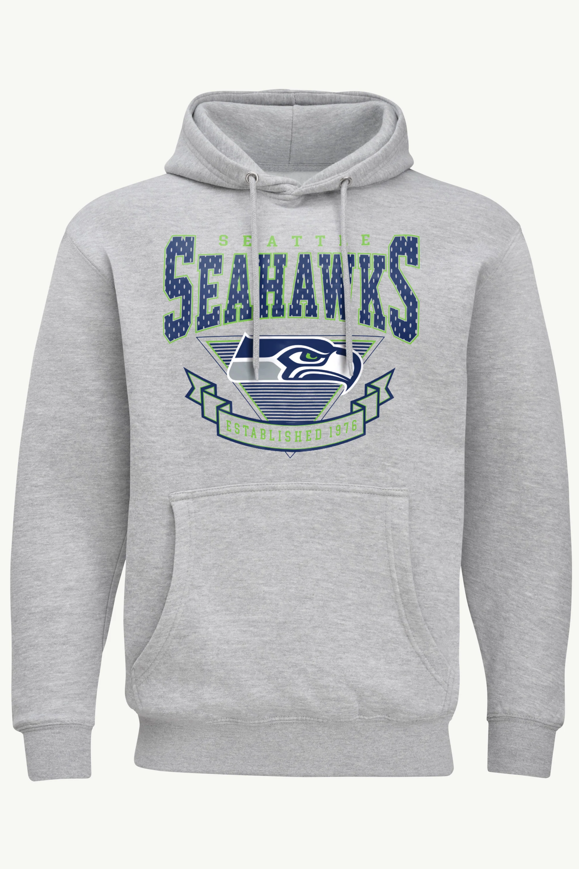 MENS SEATTLE SEAHAWKS 80's INSPIRED HOODIE