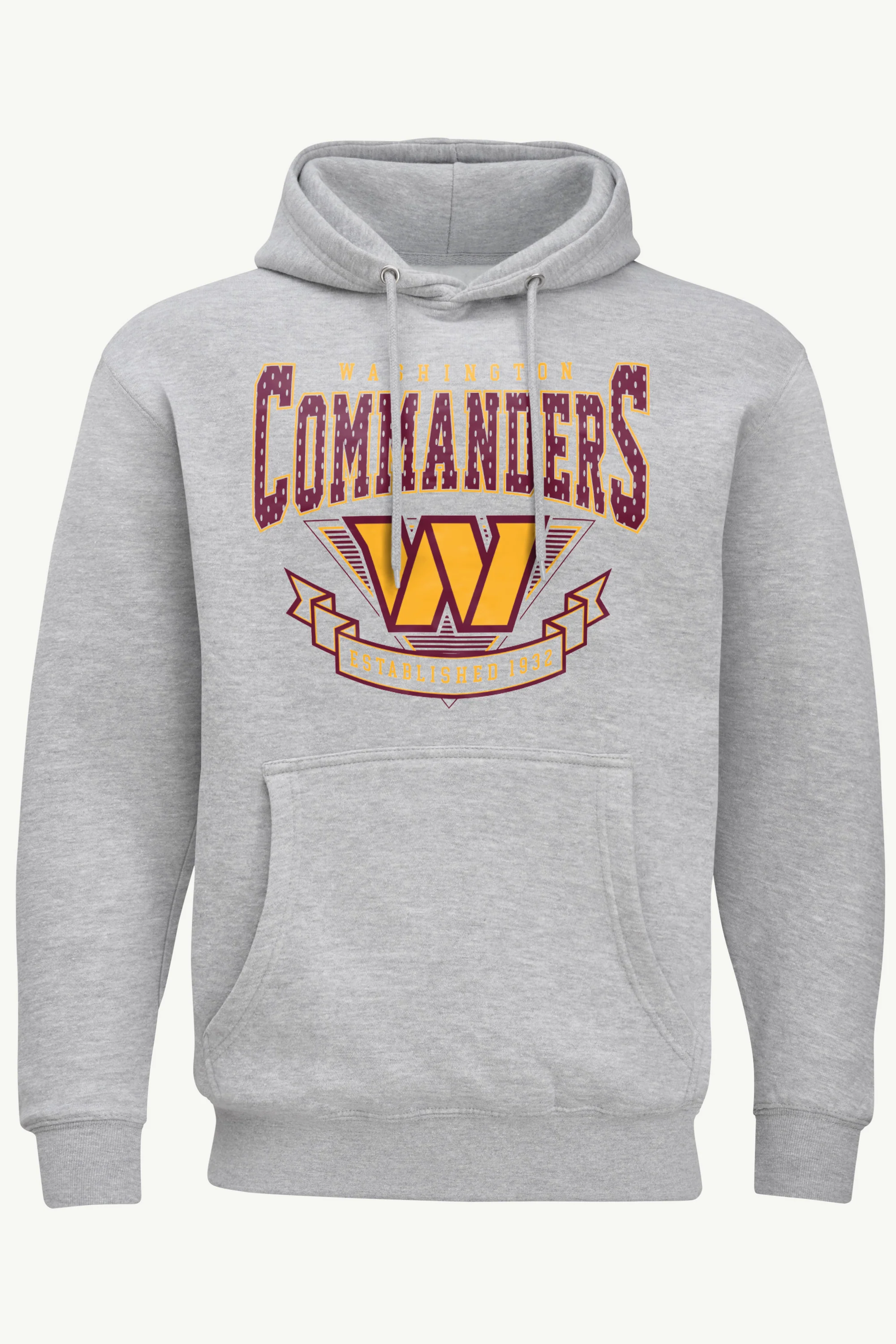 MENS WASHINGTON COMMANDERS 80's INSPIRED HOODIE