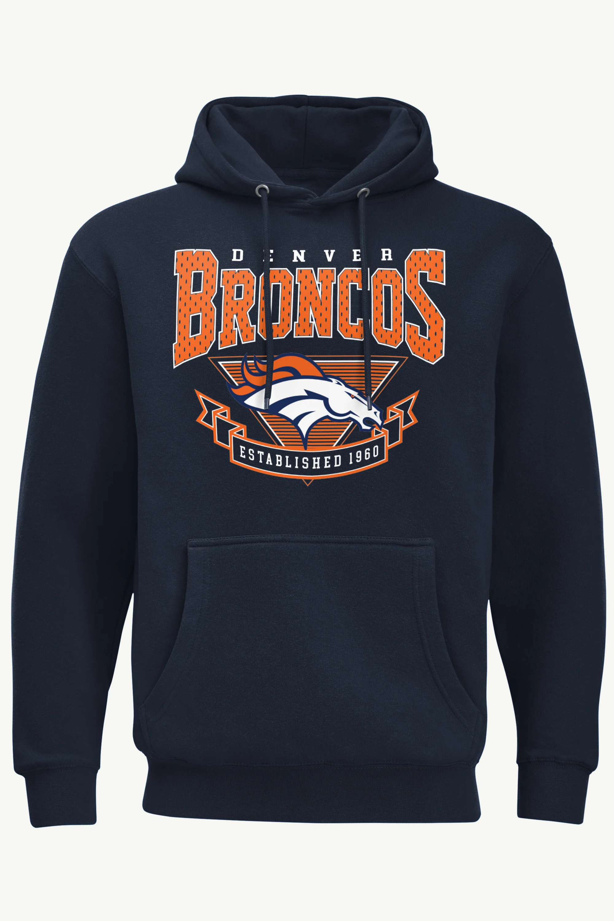 MENS DENVER BRONCOS 80's INSPIRED HOODIE