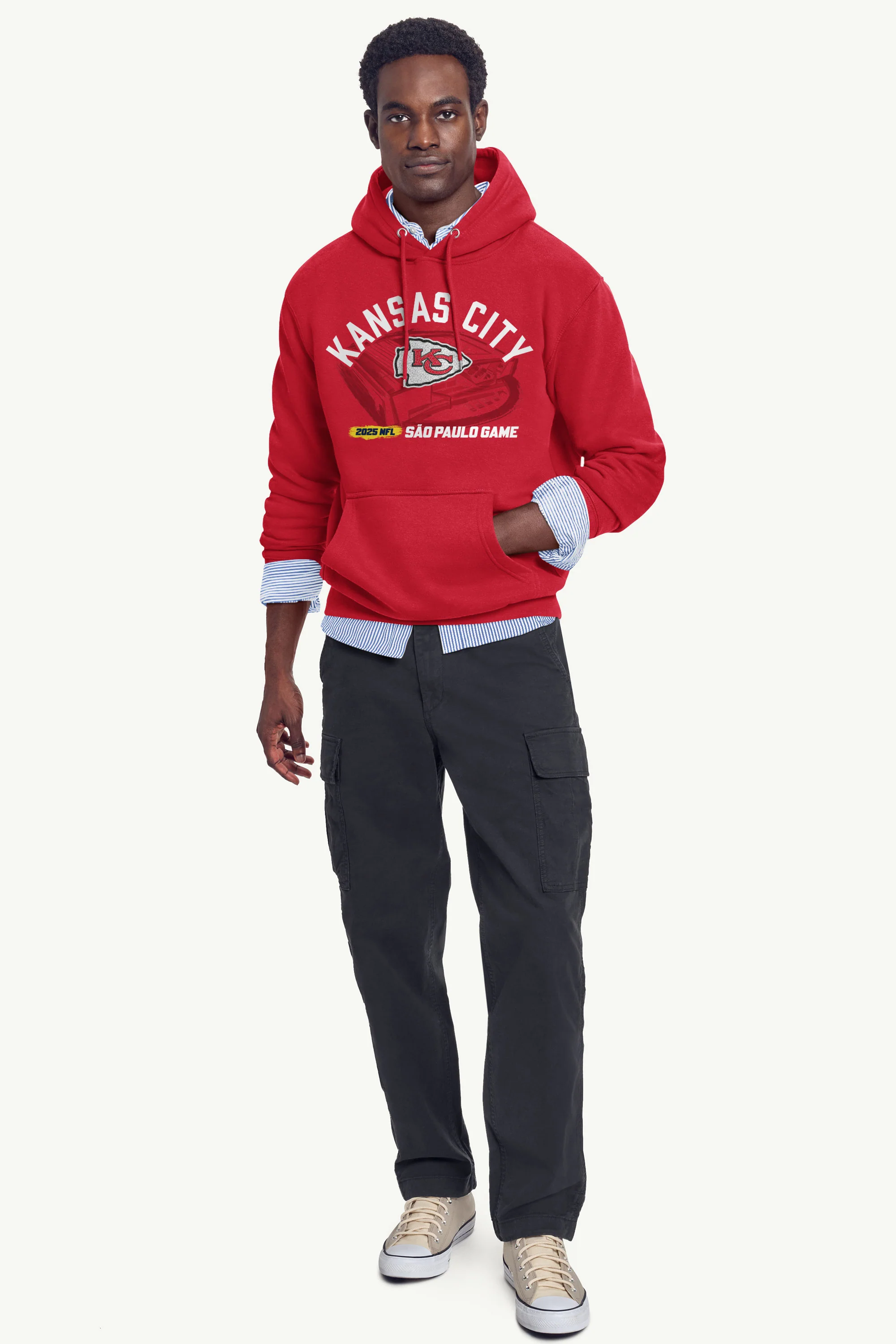MENS KANSAS CITY CHIEFS CORINTHIANS ARENA HOODIE - Image 3