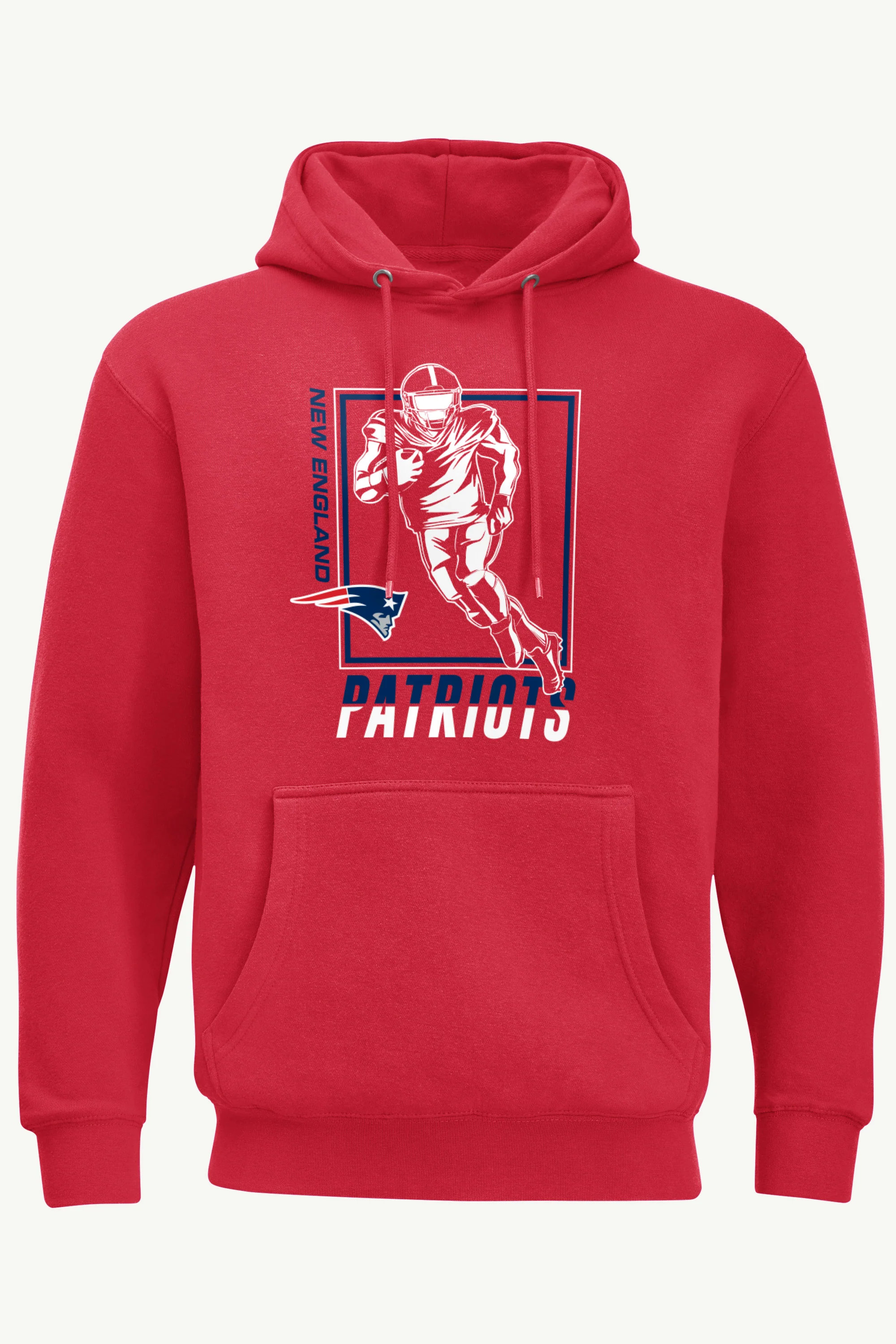 MENS NEW ENGLAND PATRIOTS PLAYER GRID HOODIE