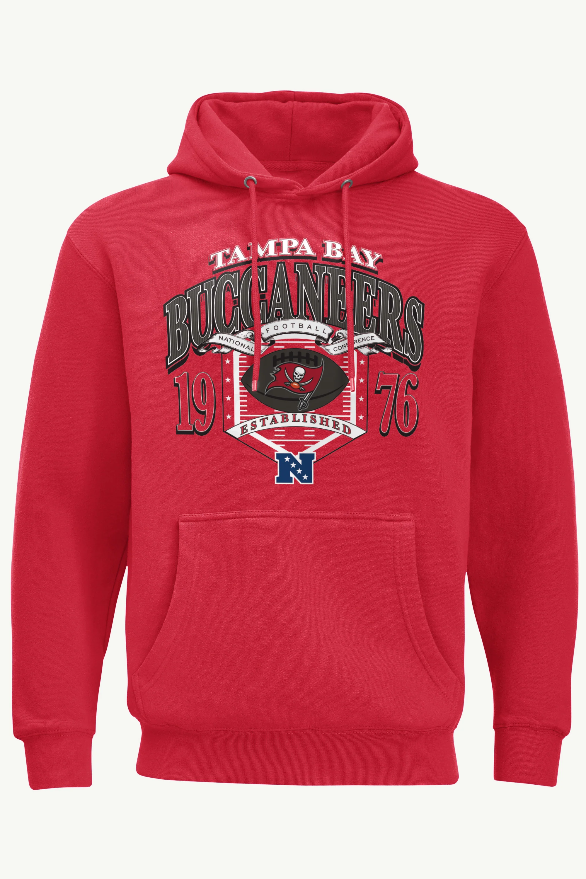 MENS TAMPA BAY BUCCANEERS 80s INSPIRED FIELD HOODIE