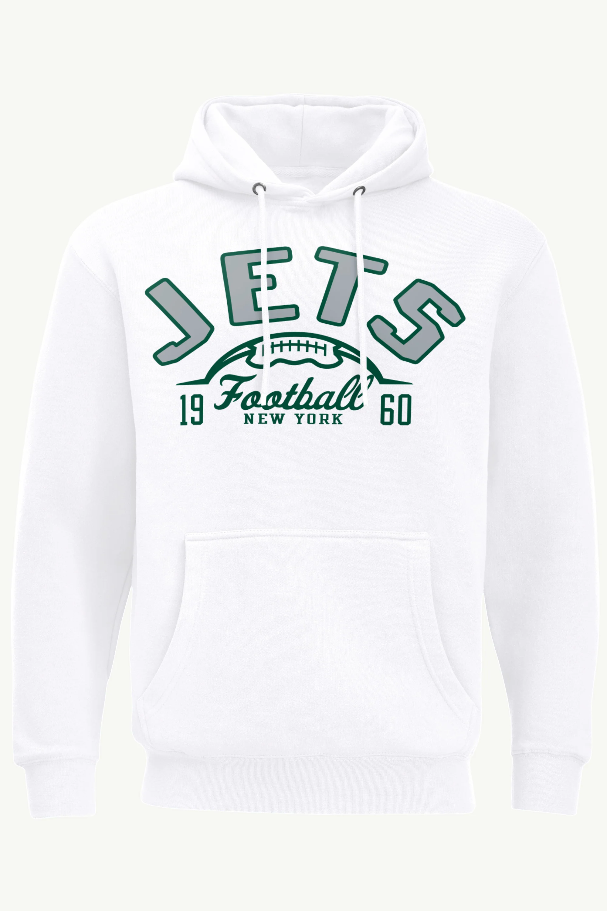 MENS NEW YORK JETS HALF BALL HOODIE