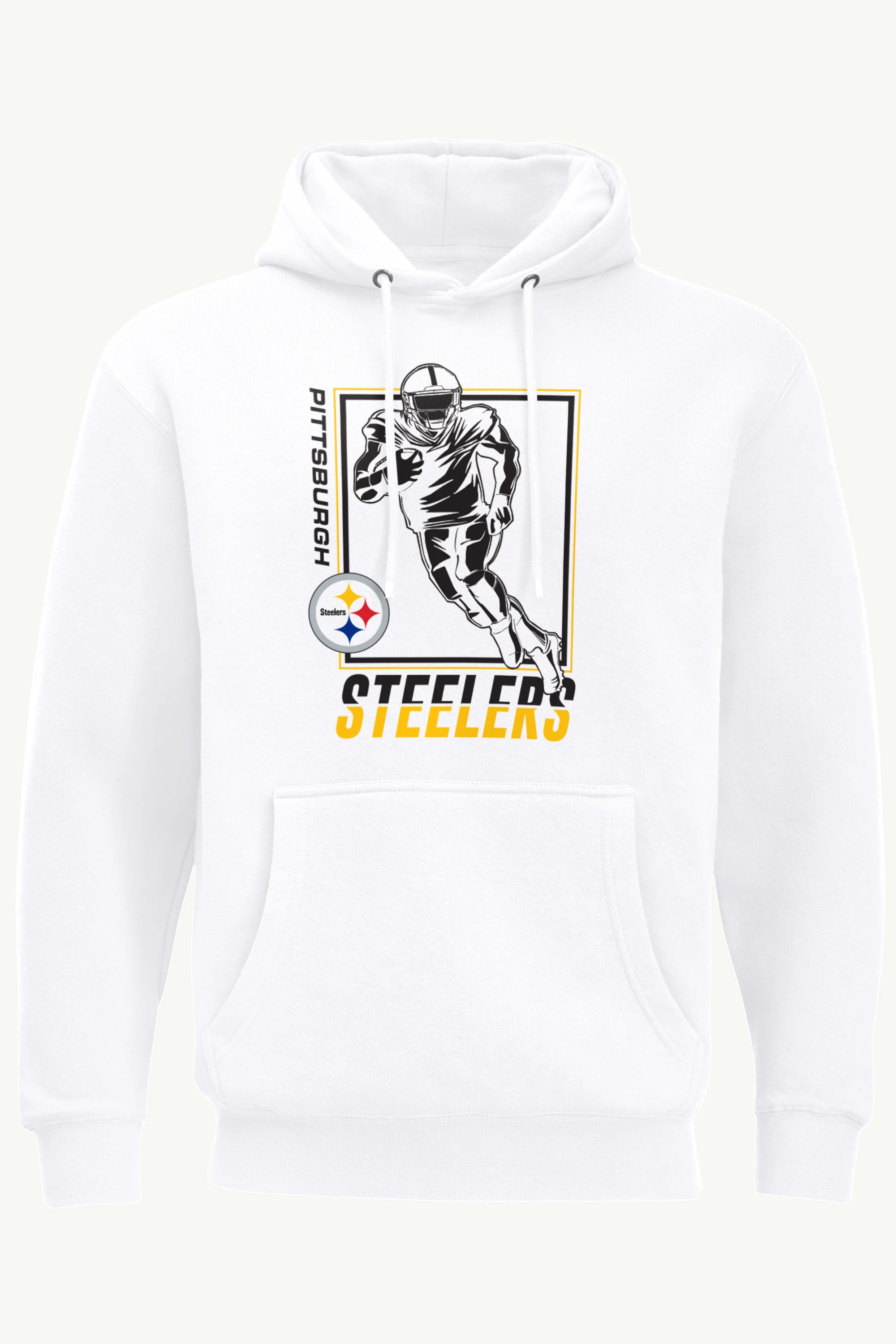 MENS PITTSBURGH STEELERS PLAYER GRID TEAM HOODIE