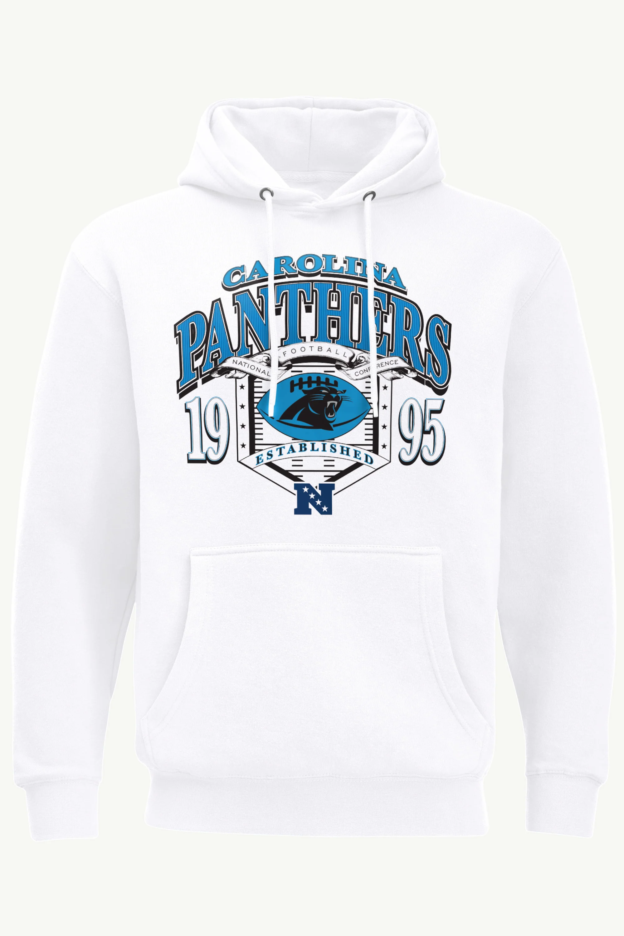 MENS CAROLINA PANTHERS 80s INSPIRED FIELD HOODIE