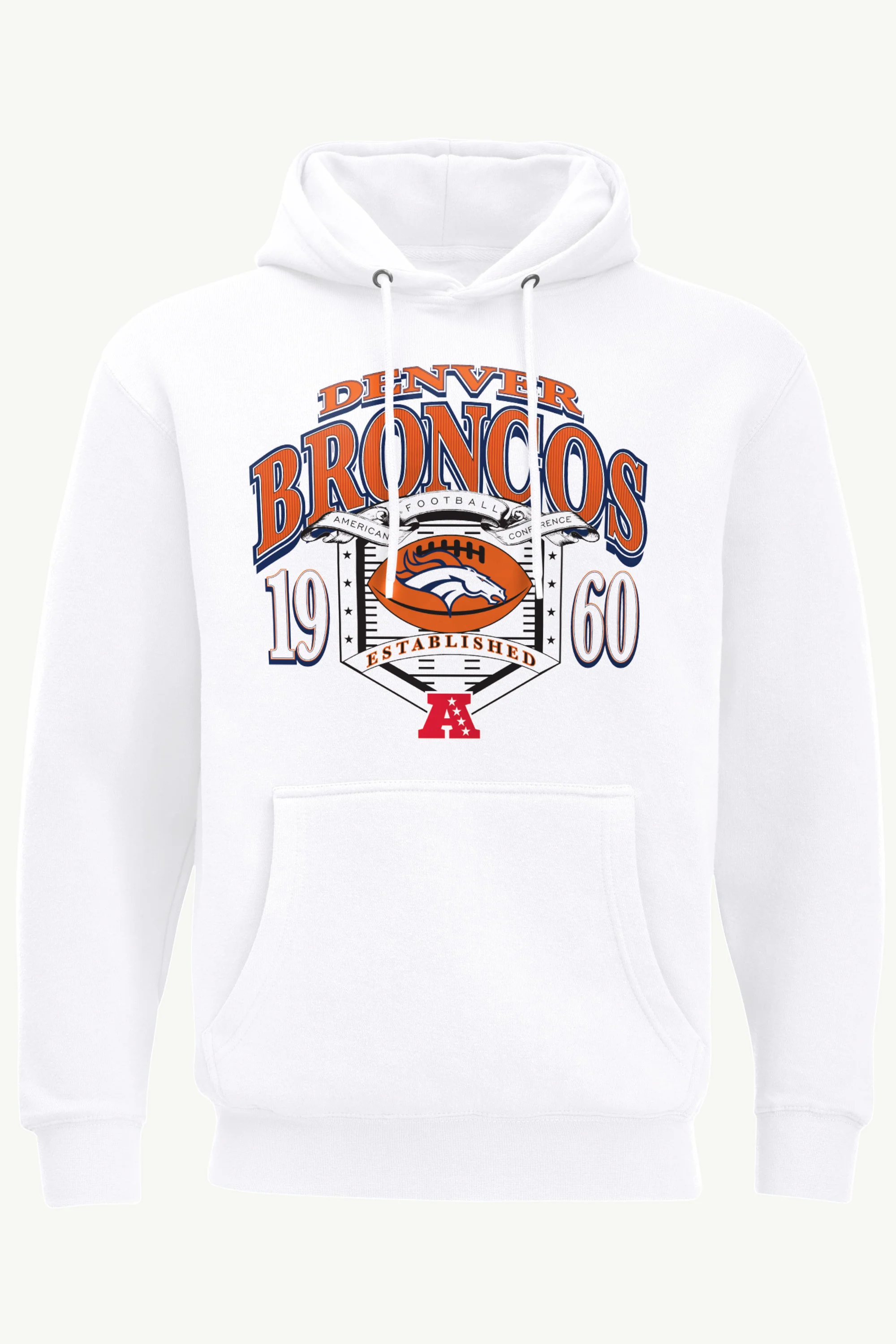 MENS DENVER BRONCOS 80s INSPIRED FIELD HOODIE
