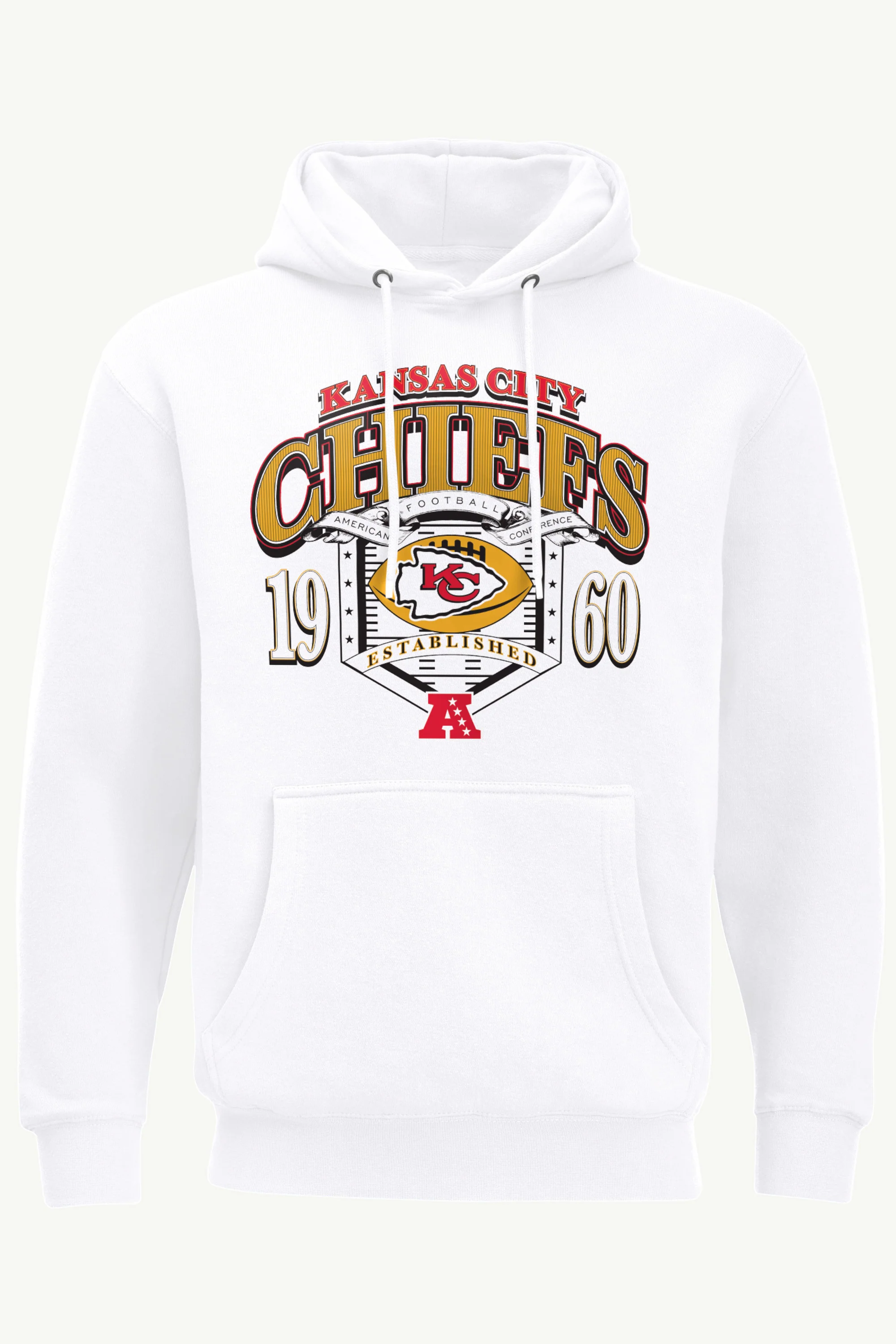 MENS KANSAS CITY CHIEFS 80s INSPIRED FIELD HOODIE