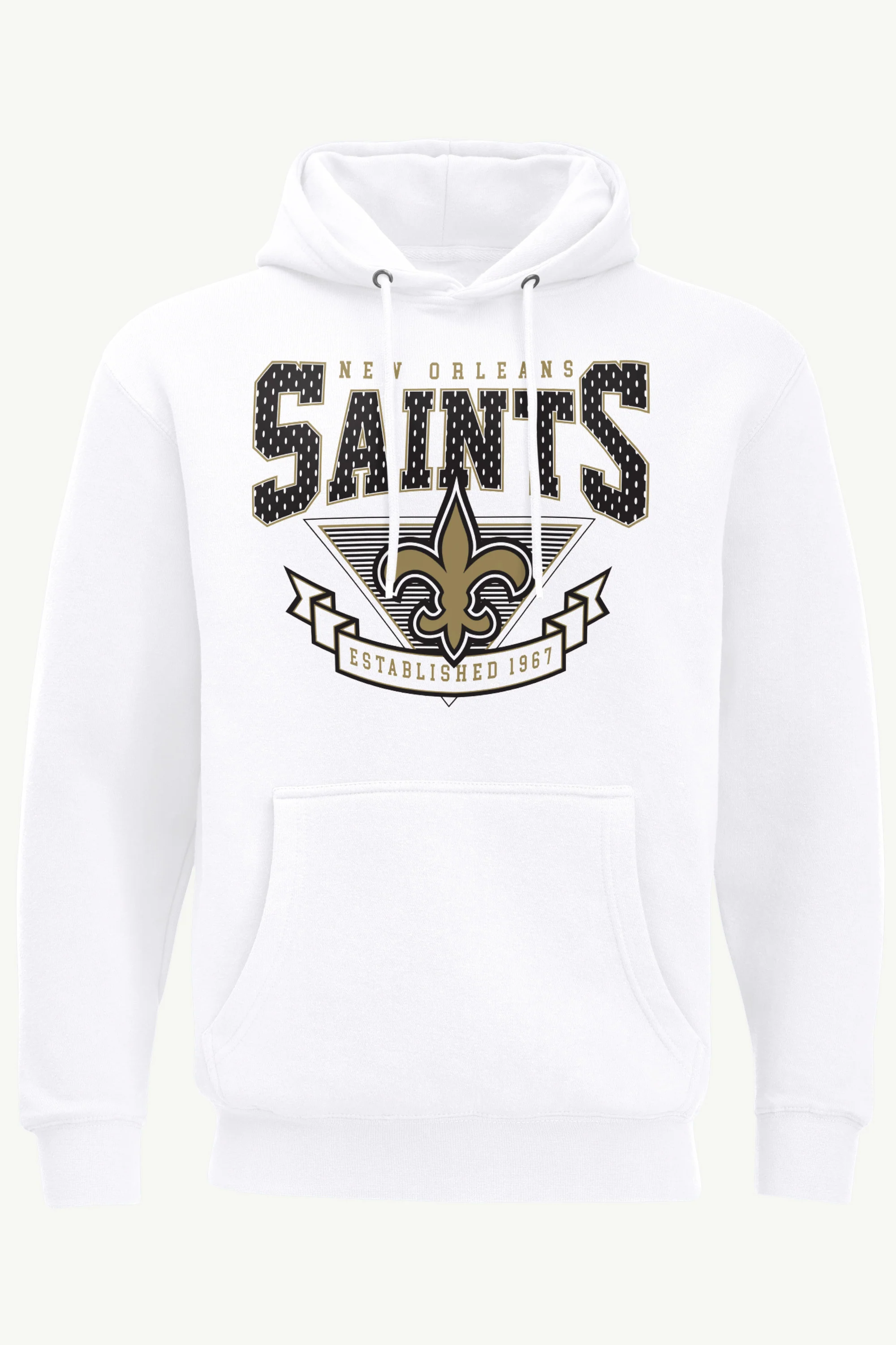 MENS NEW ORLEANS SAINTS 80's INSPIRED HOODIE