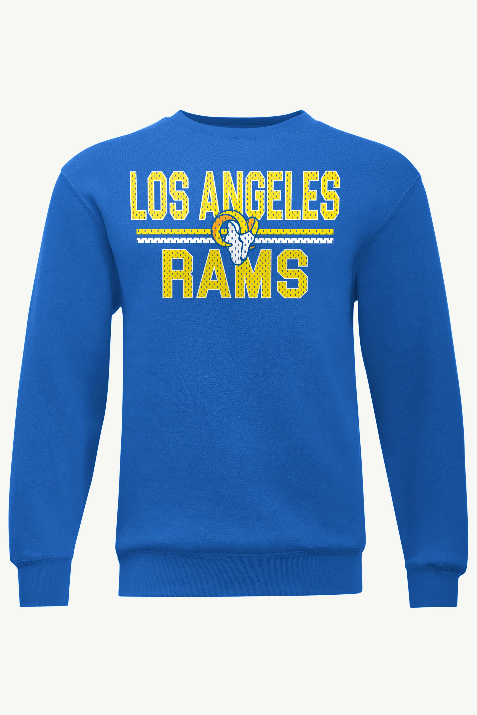 MENS LOS ANGELES RAMS MESH LOOK SWEATSHIRT