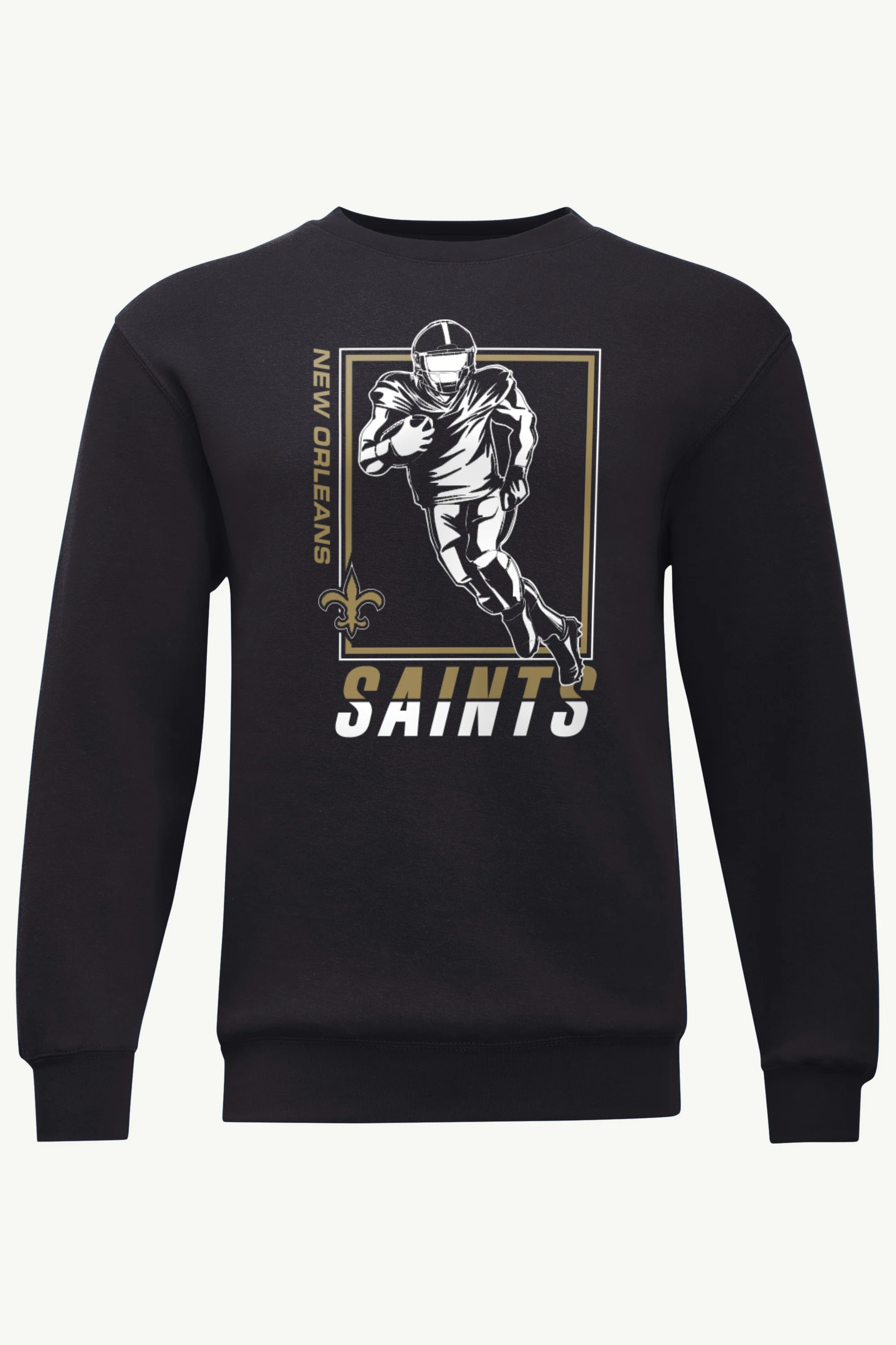 MENS NEW ORLEANS SAINTS PLAYER GRID SWEATSHIRT