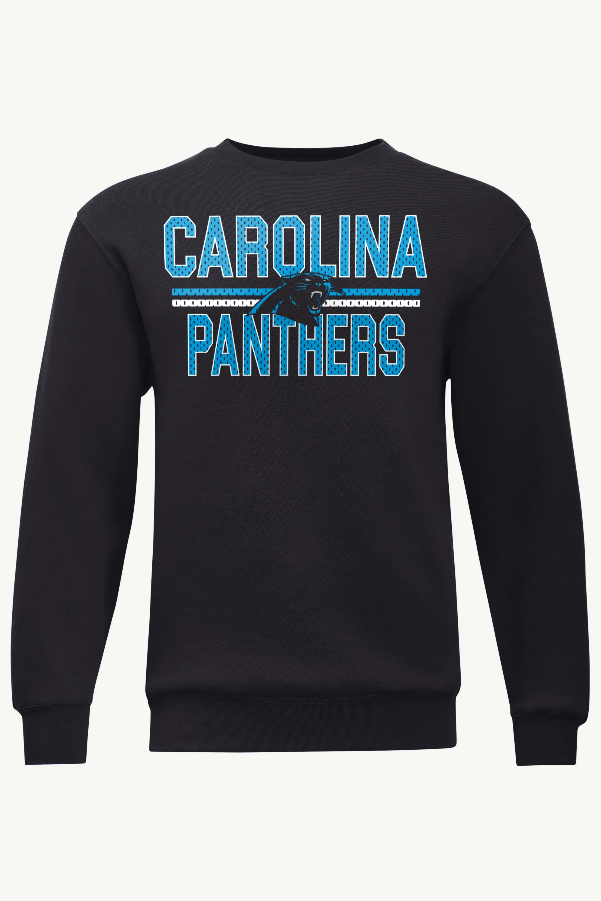 MENS CAROLINA PANTHERS MESH LOOK SWEATSHIRT - Image 4