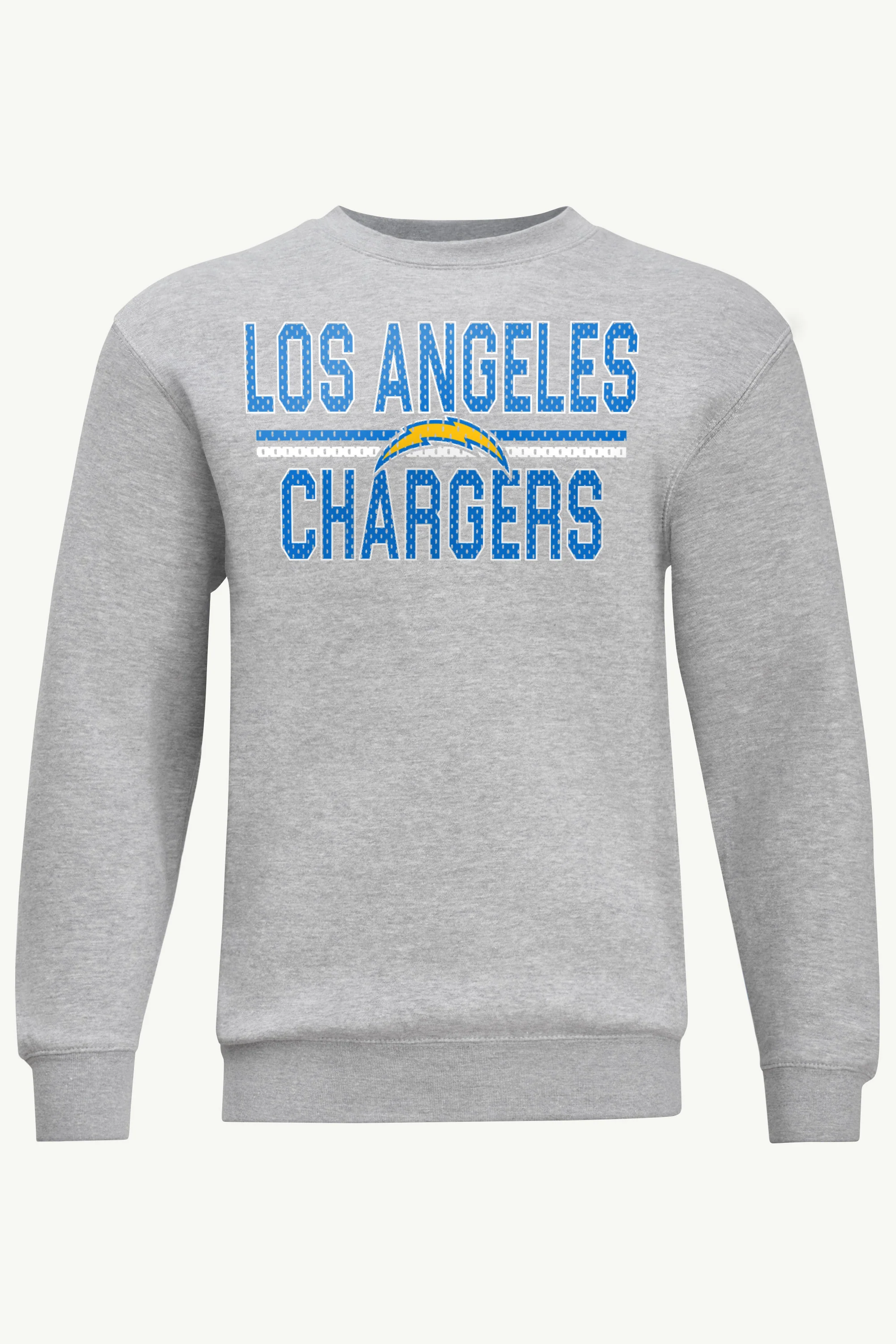 MENS LOS ANGELES CHARGERS MESH LOOK SWEATSHIRT