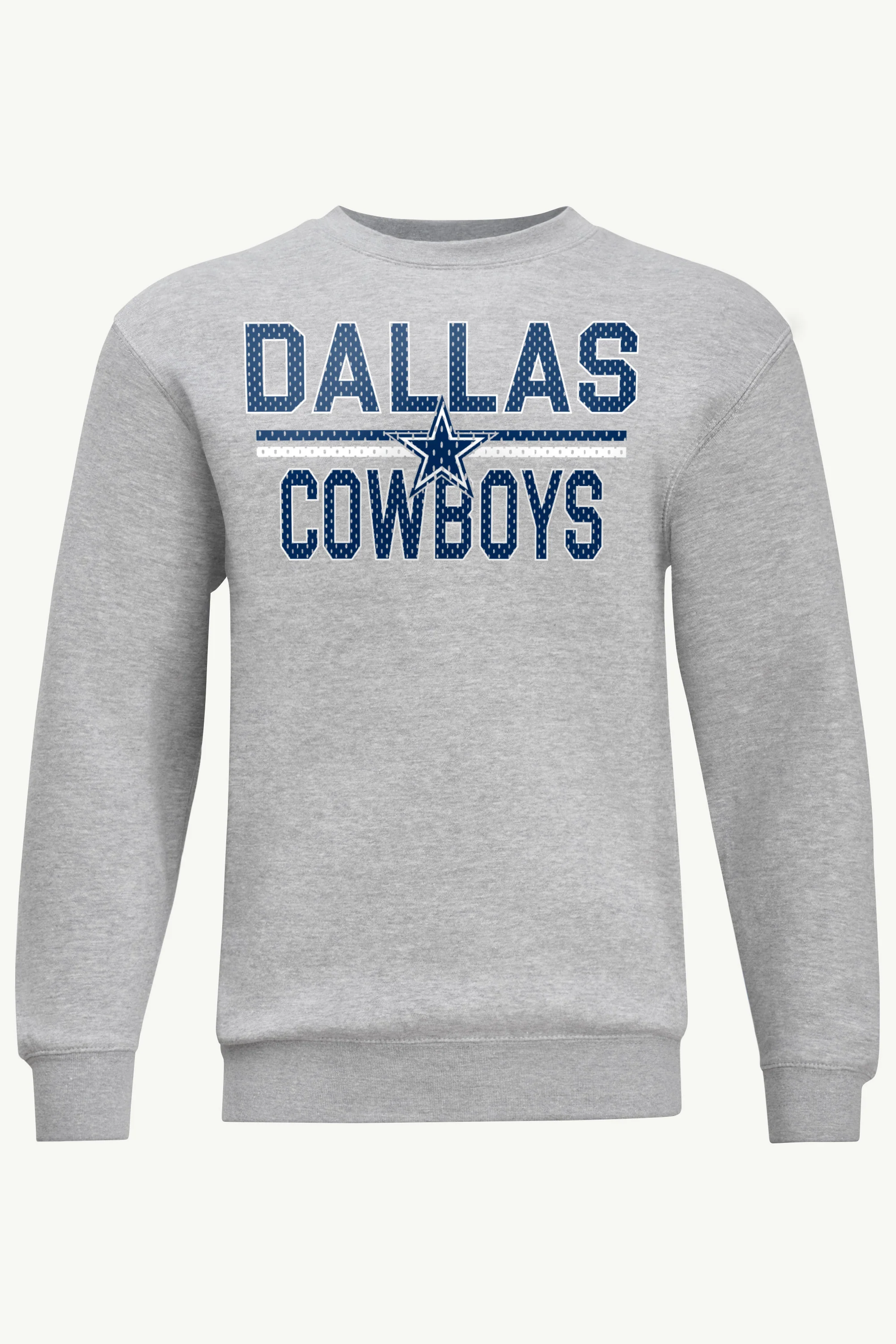 MENS DALLAS COWBOYS MESH LOOK SWEATSHIRT - Image 5