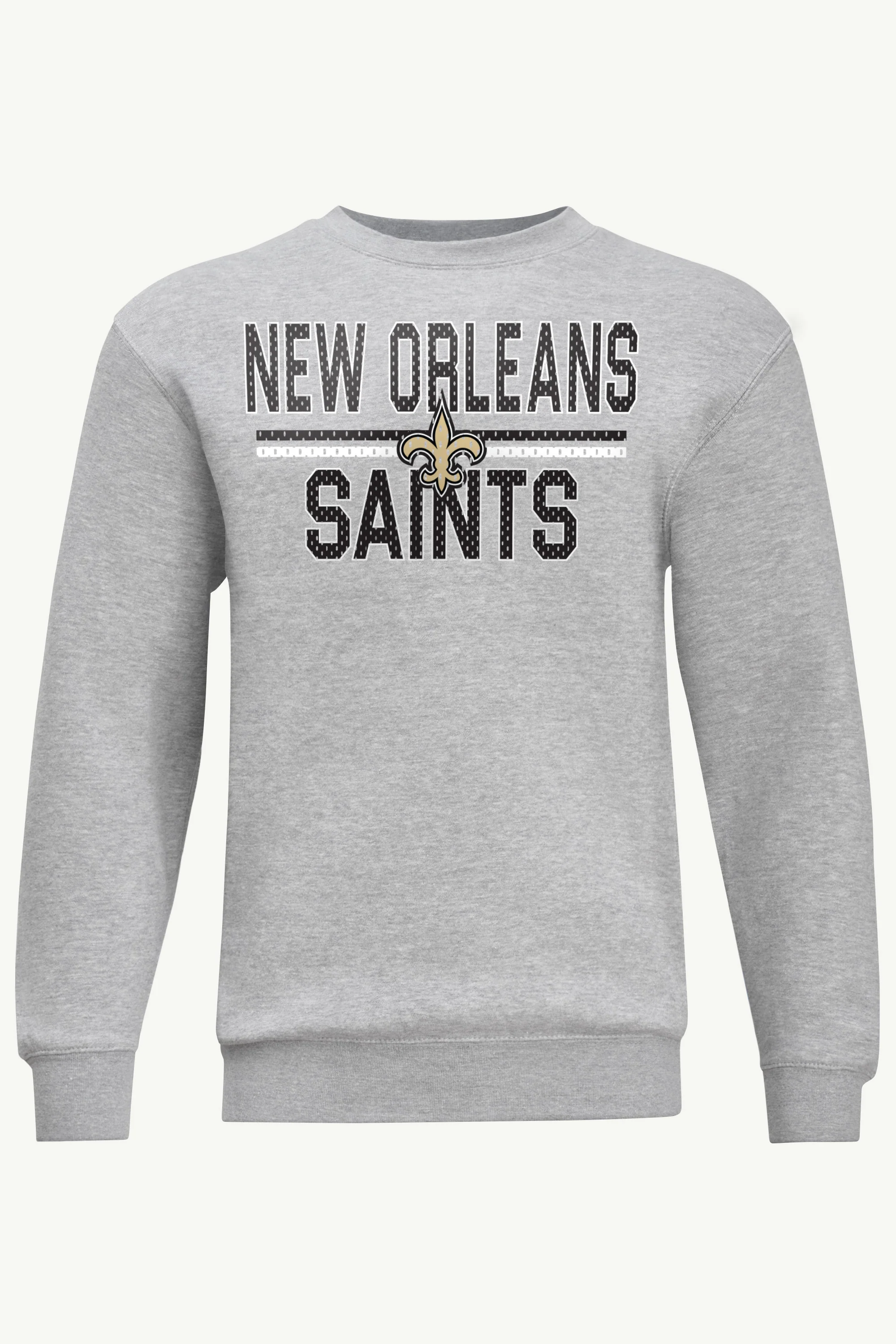 MENS NEW ORLEANS SAINTS MESH LOOK SWEATSHIRT