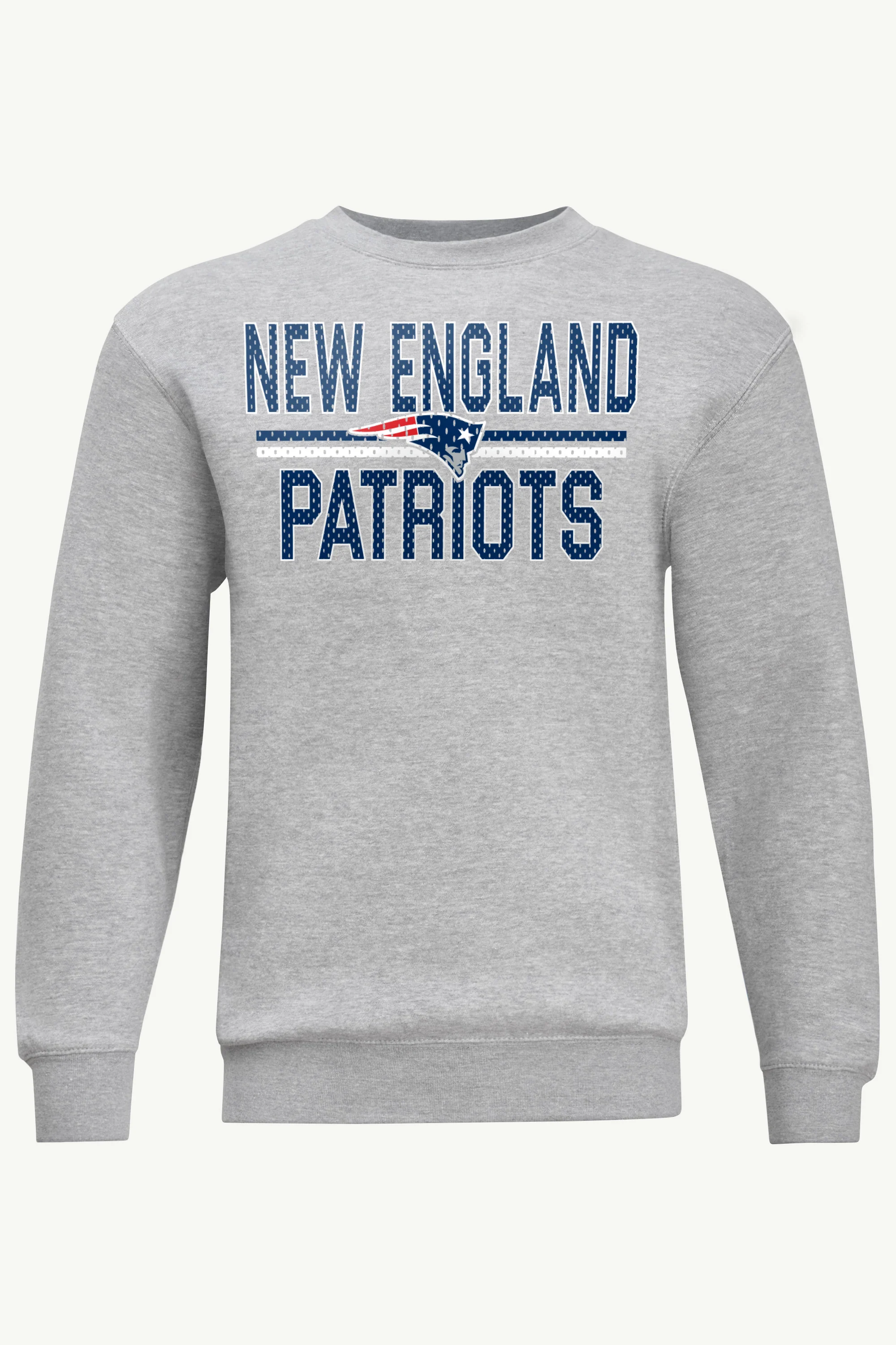 MENS NEW ENGLAND PATRIOTS MESH LOOK SWEATSHIRT - Image 5
